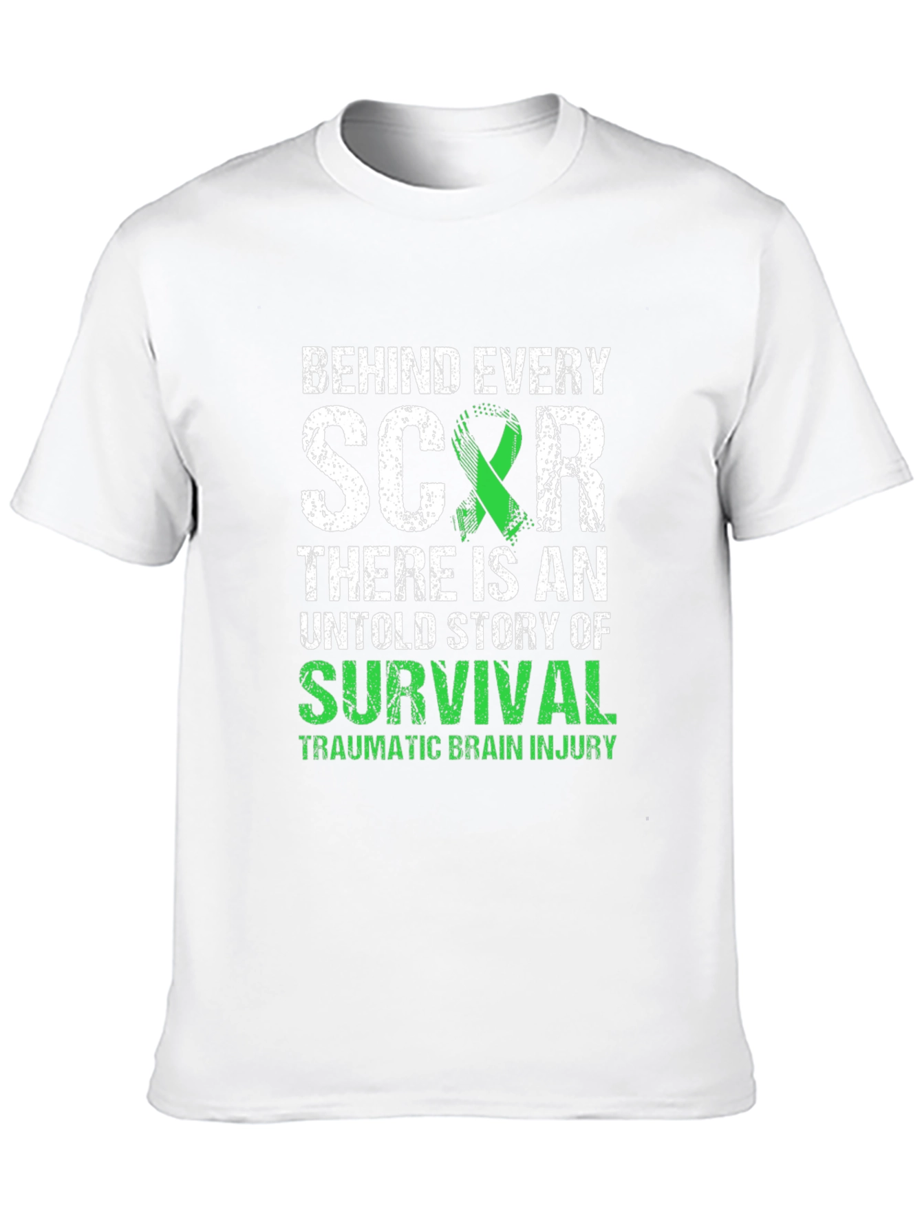 Behind Every Scar: Brain Injury Awareness T-Shirt