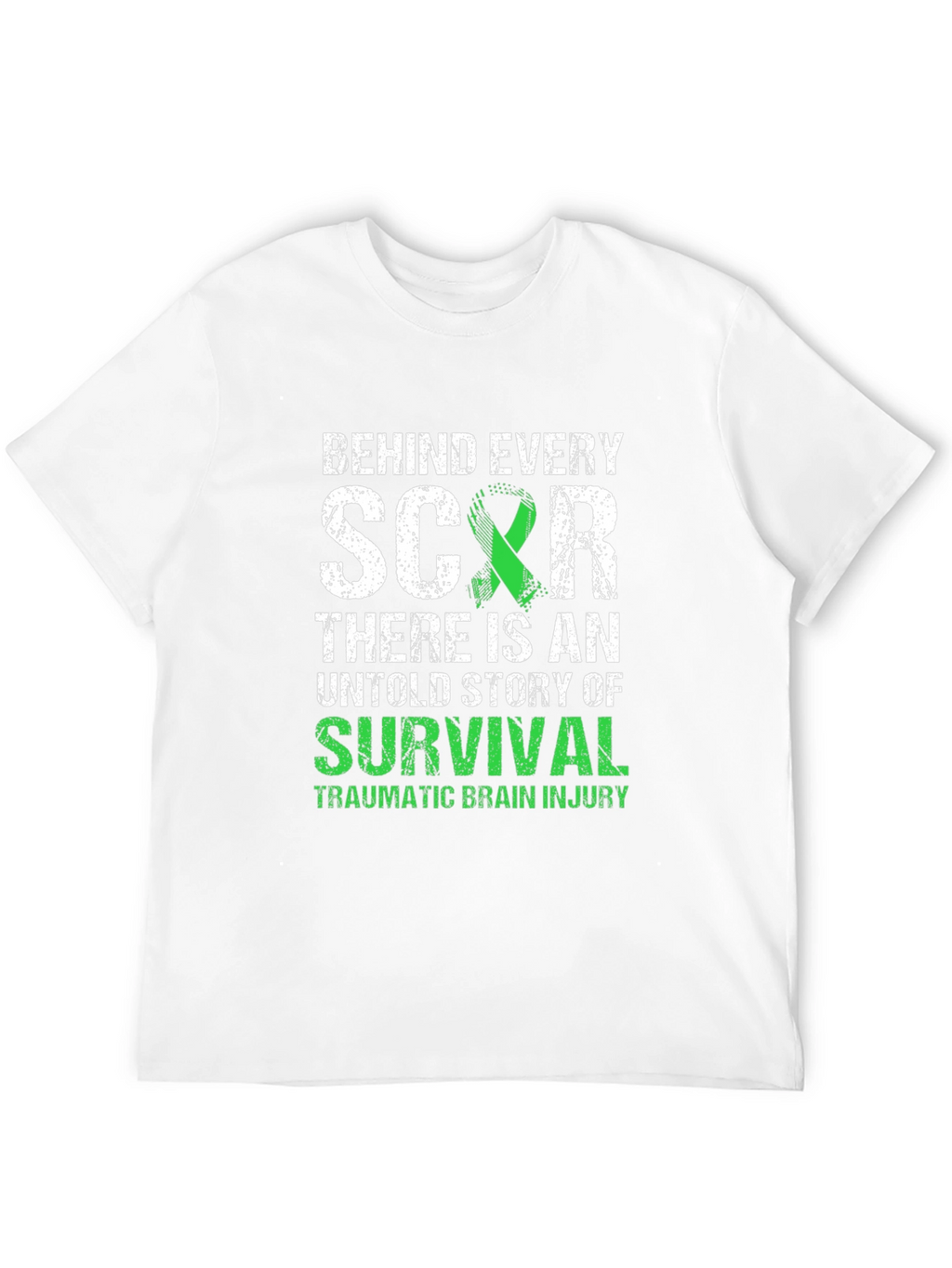 Behind Every Scar: Brain Injury Awareness T-Shirt