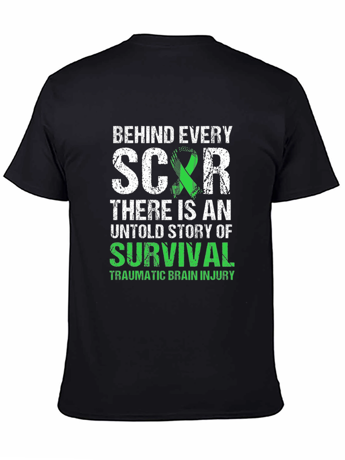 Behind Every Scar: Brain Injury Awareness T-Shirt
