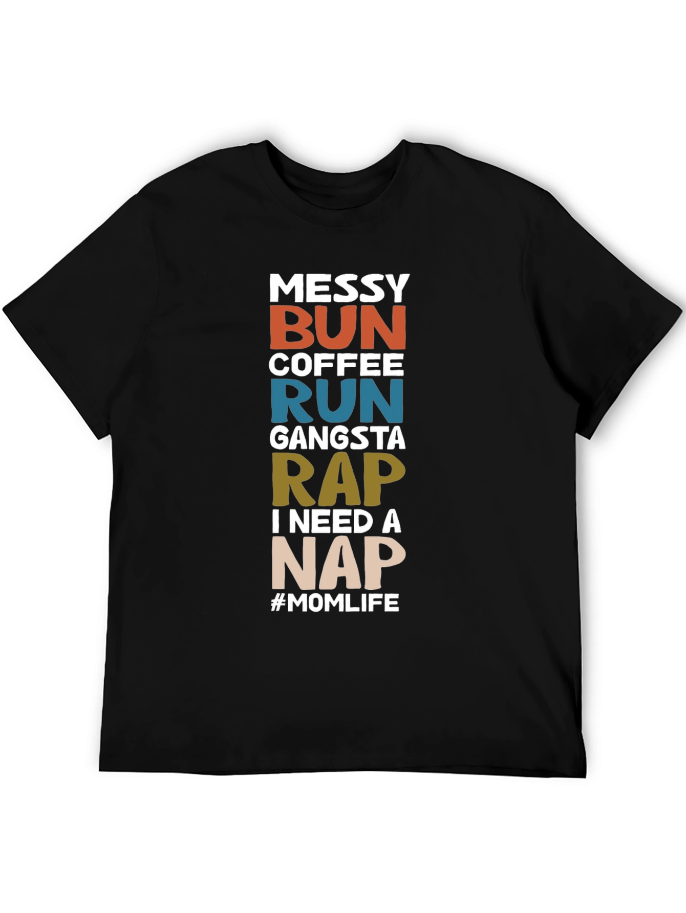 Messy Bun Coffee Run T-Shirt