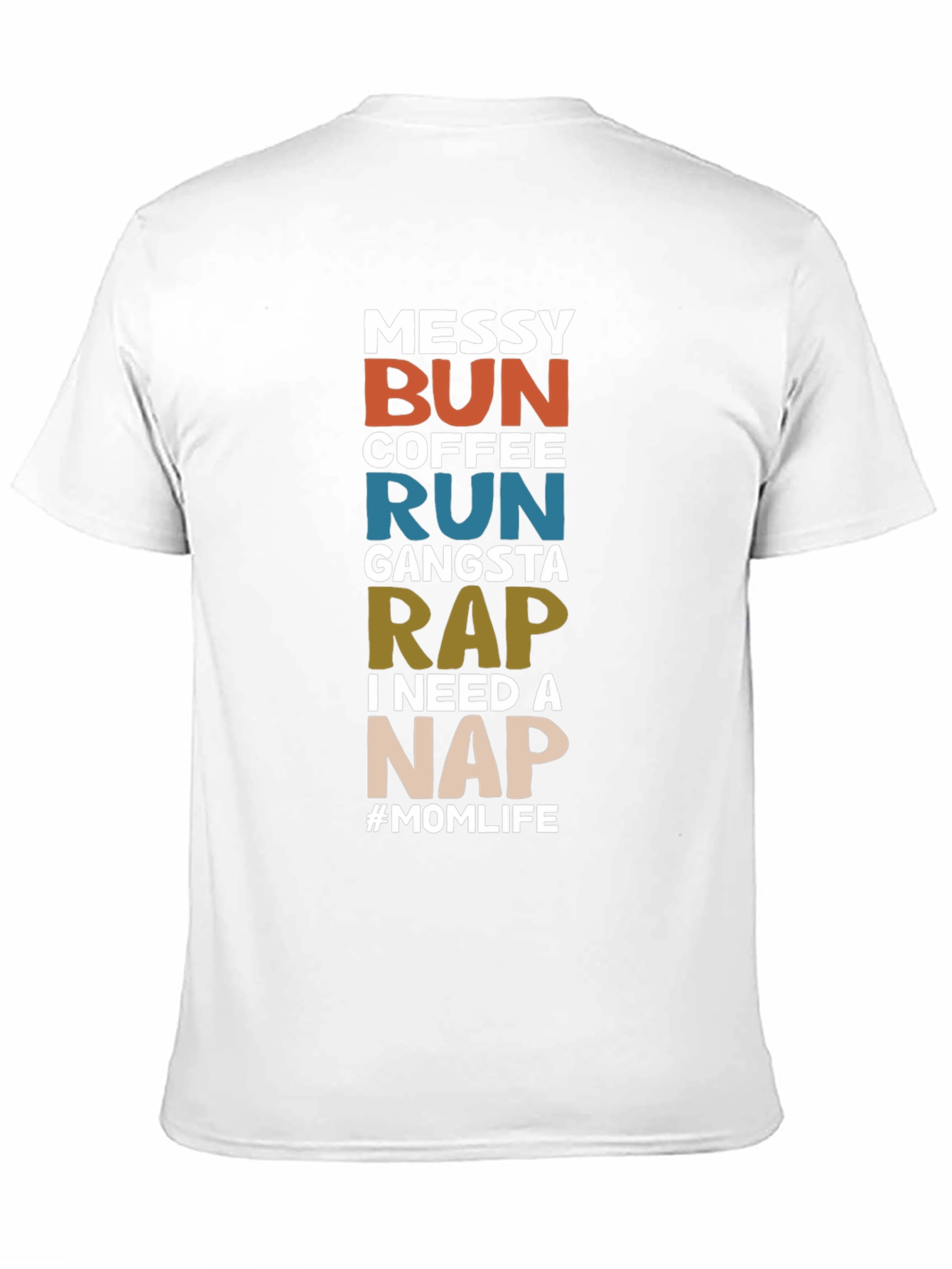 Messy Bun Coffee Run T-Shirt