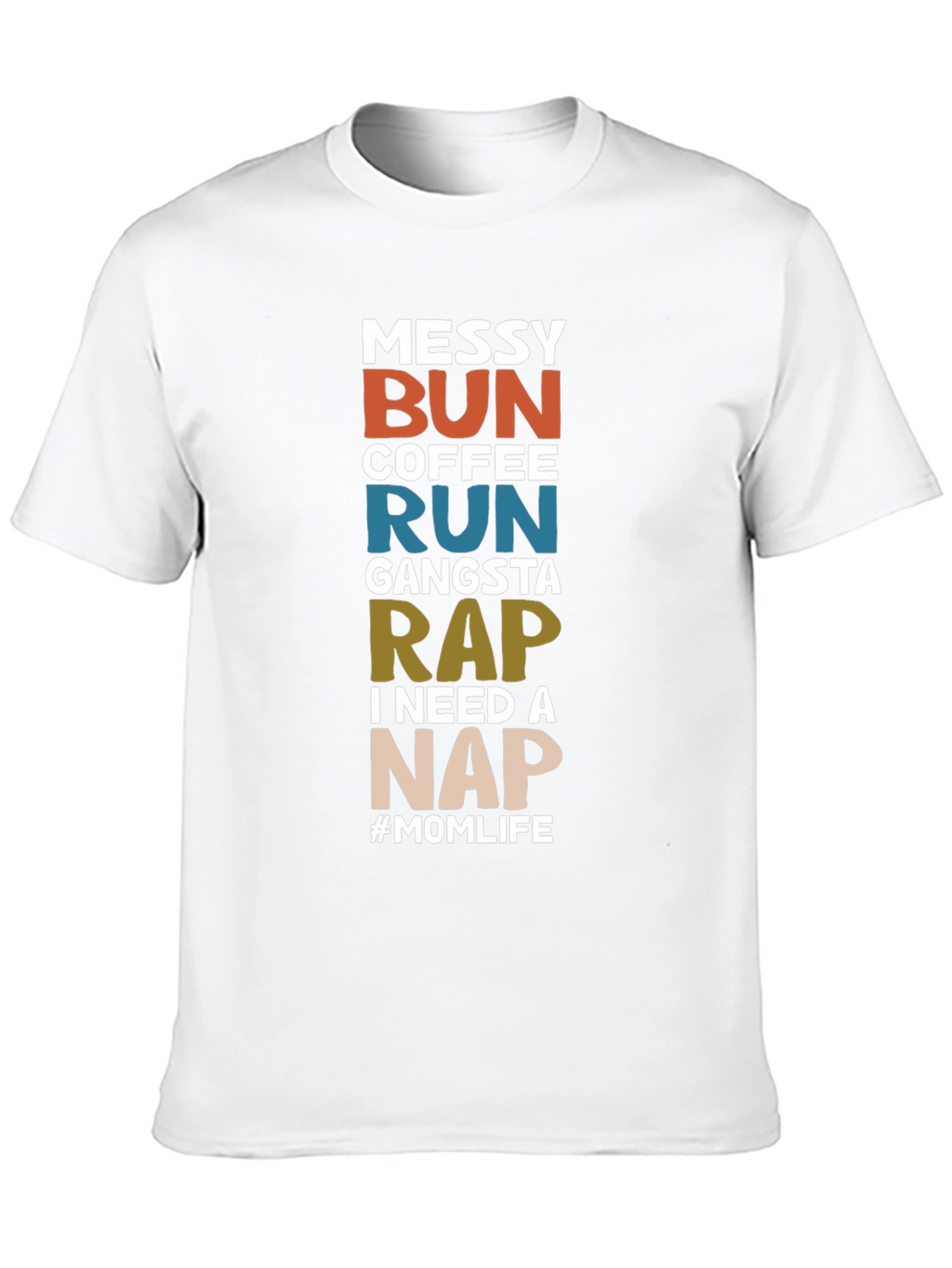 Messy Bun Coffee Run T-Shirt
