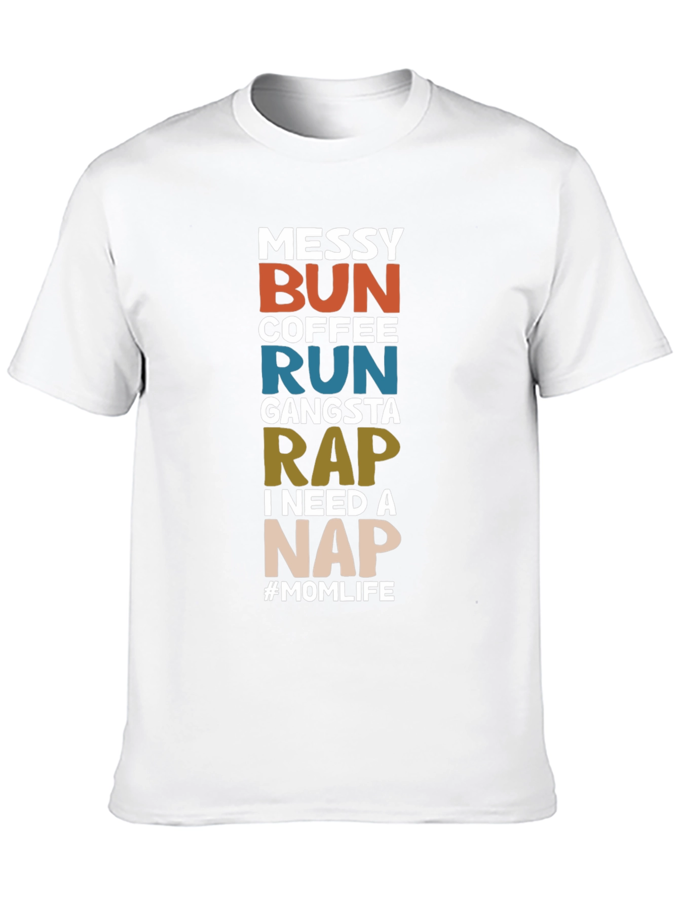 Messy Bun Coffee Run T-Shirt