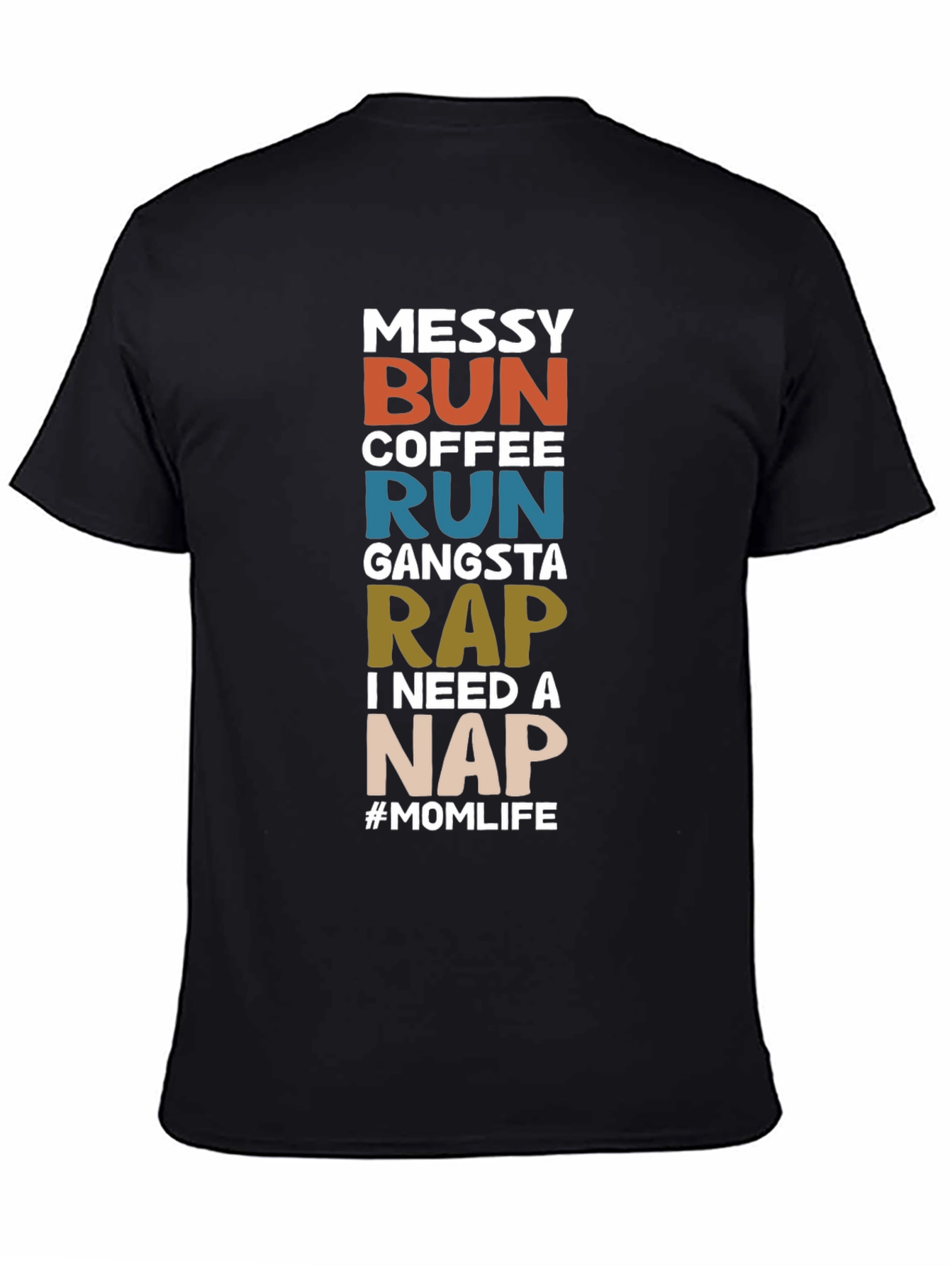 Messy Bun Coffee Run T-Shirt
