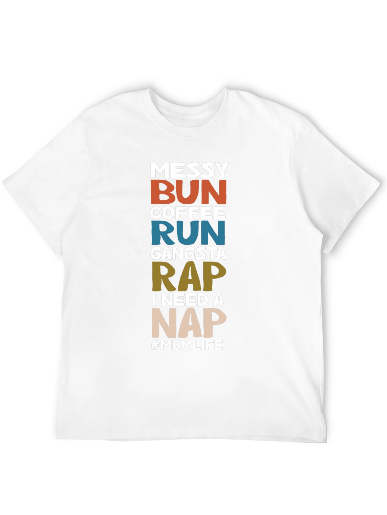 Messy Bun Coffee Run T-Shirt