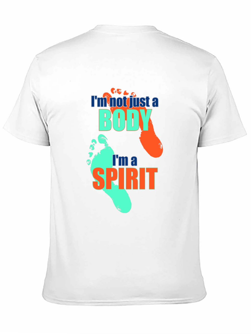 Im Not Just A Body Black T-Shirt