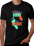Im Not Just A Body Black T-Shirt