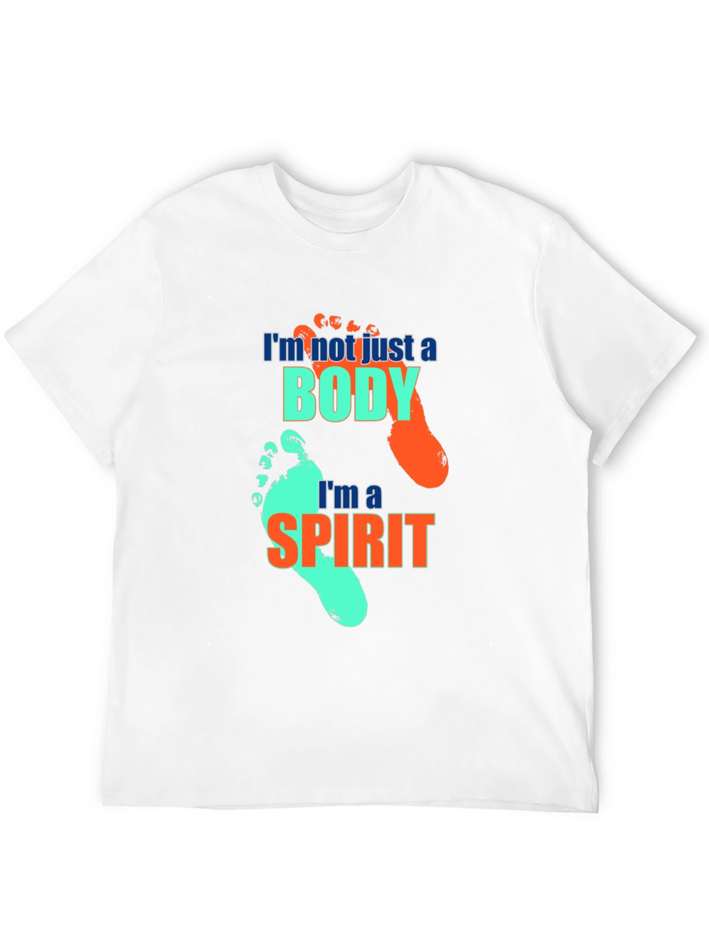 Im Not Just A Body Black T-Shirt