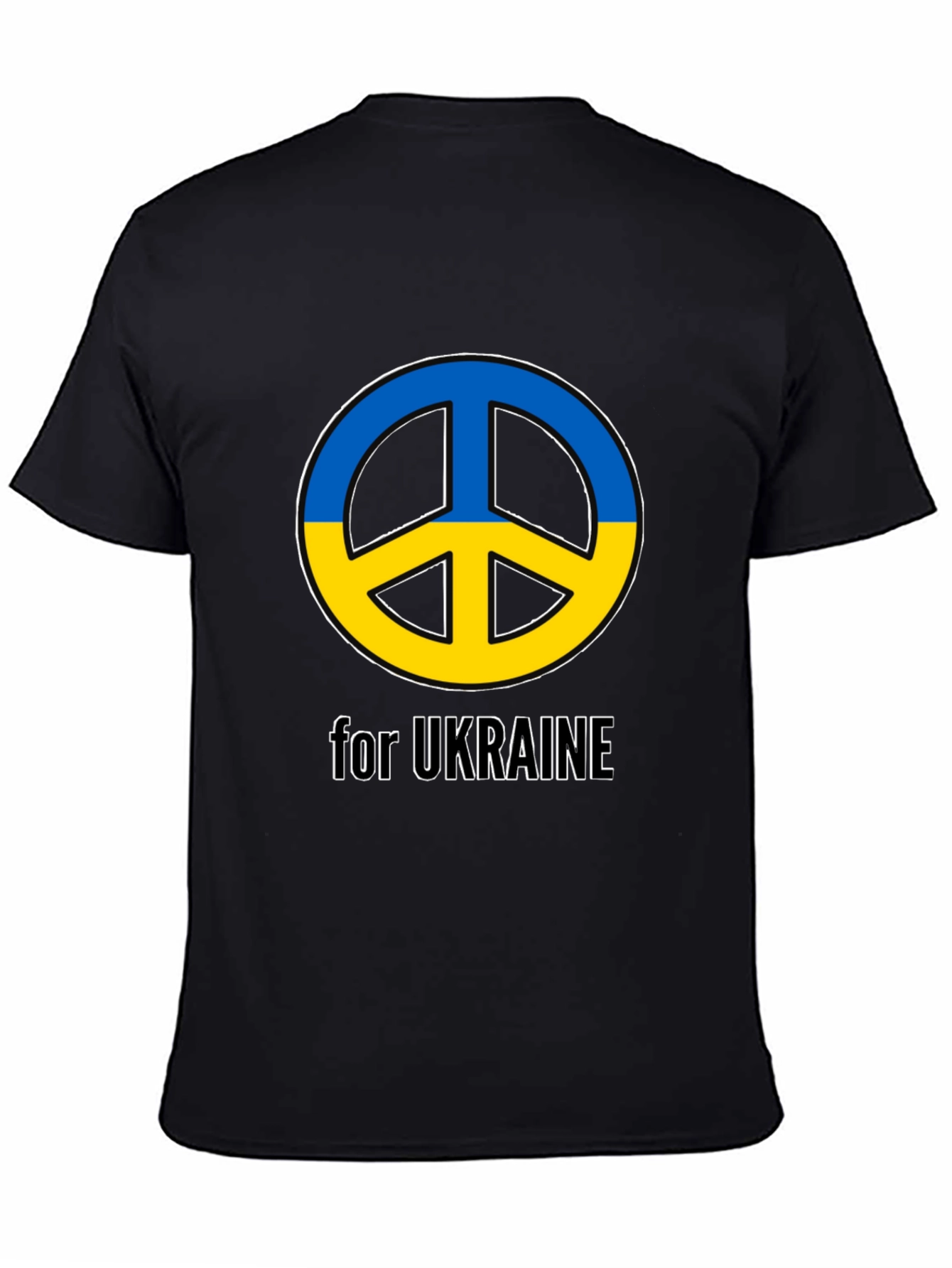 Ukraine Peace Sign T-Shirt - Support Ukraine!
