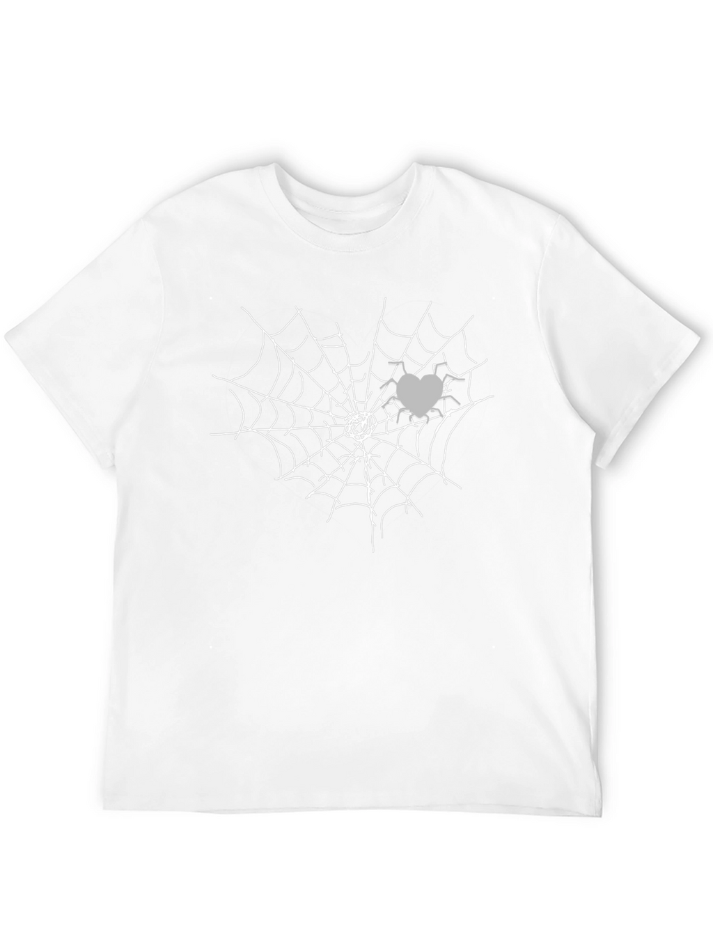 Heart in Web Tee - Black Graphic T-Shirt