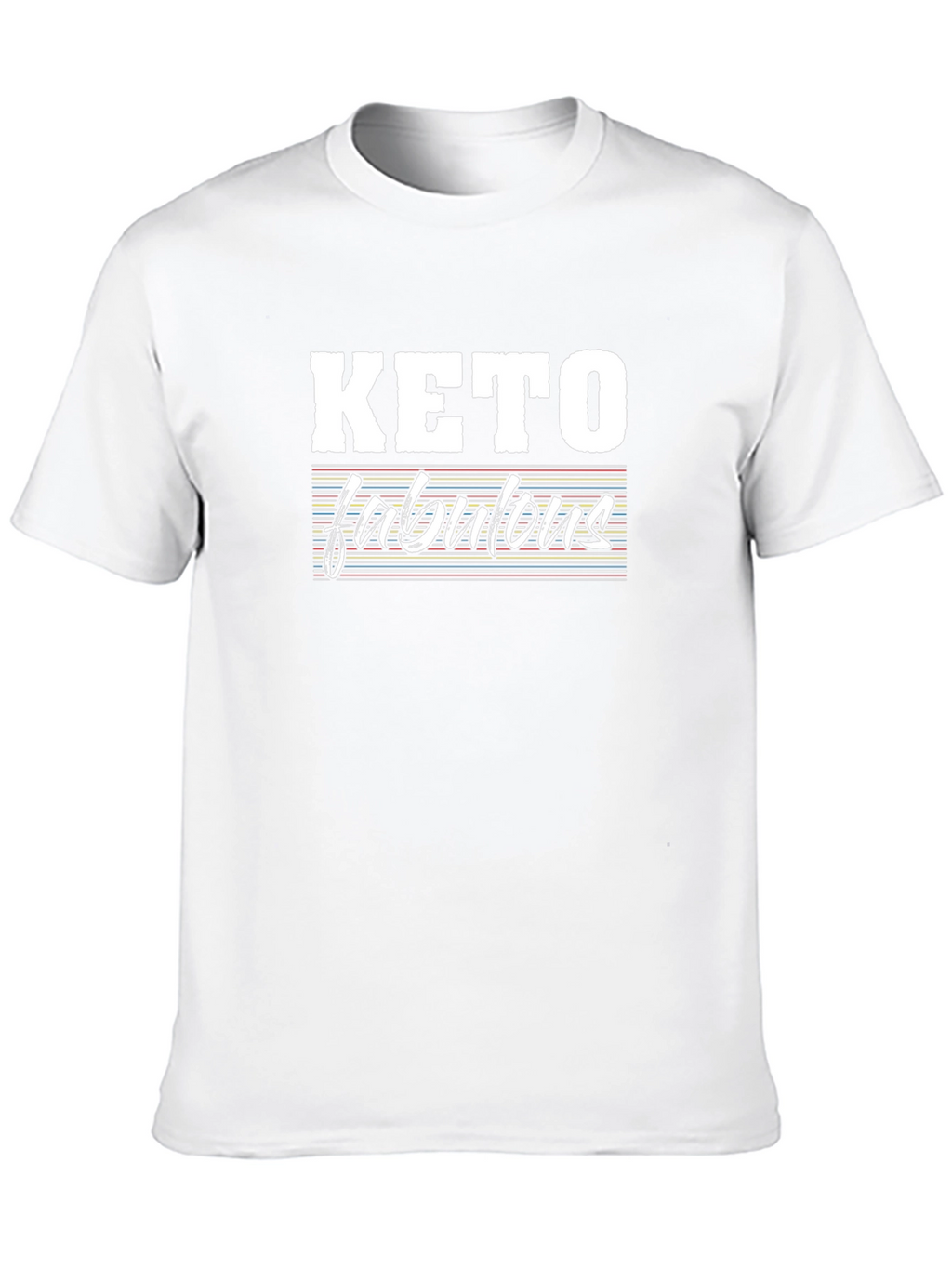 Keto Fabulous Graphic T-Shirt - Black
