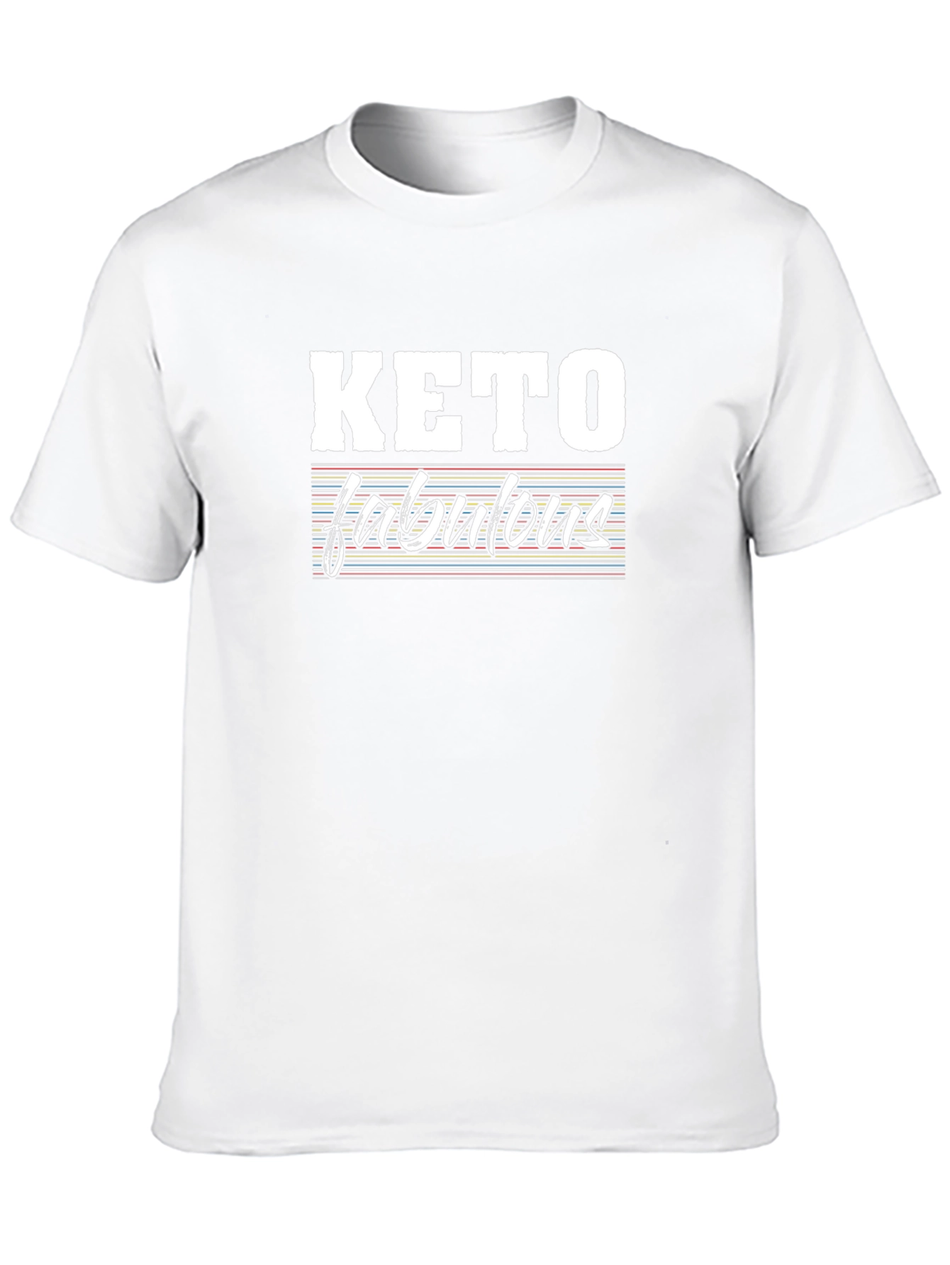 Keto Fabulous Graphic T-Shirt - Black
