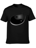 Yin Yang Graphic T-Shirt - Balance & Harmony
