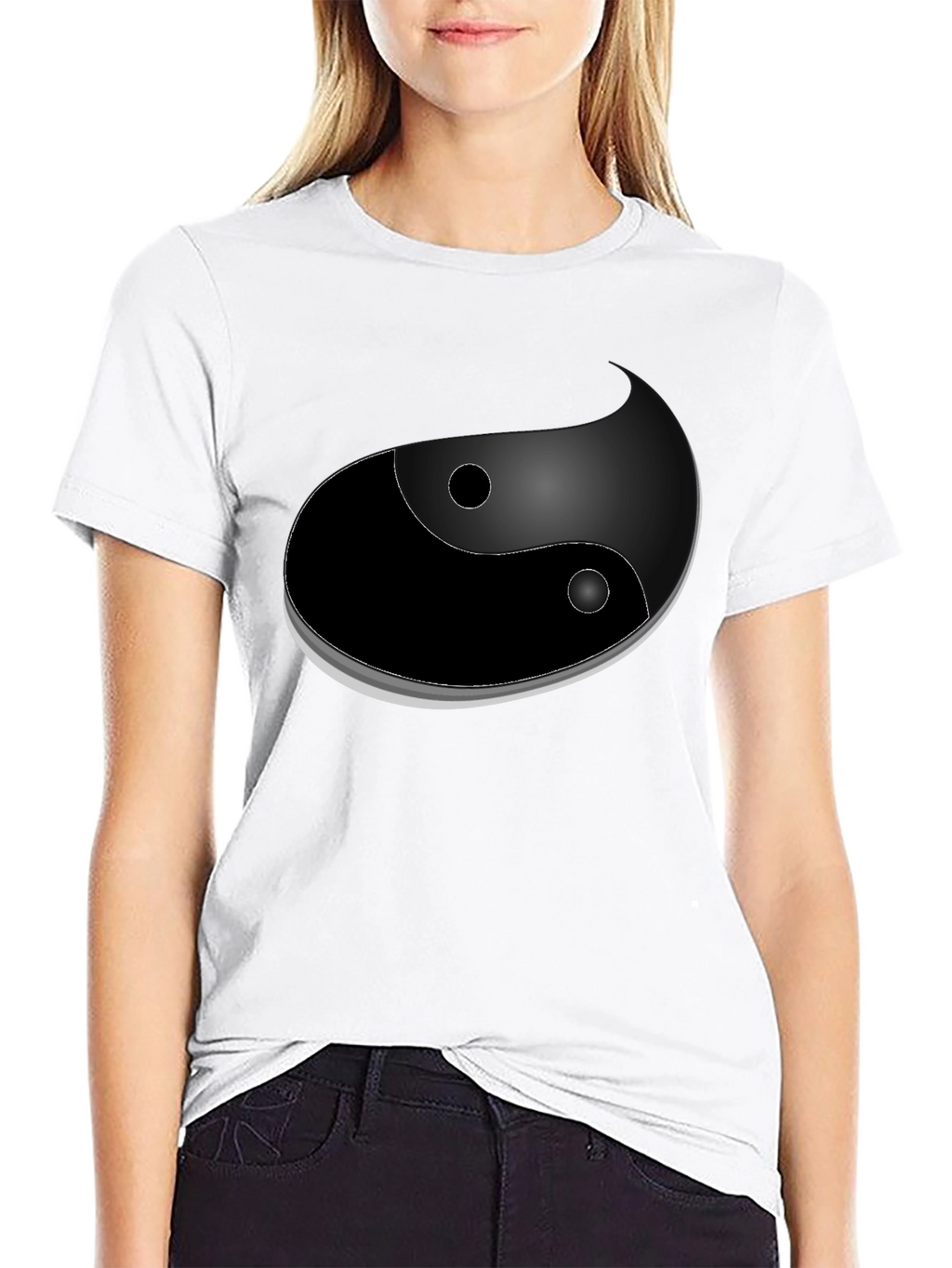 Yin Yang Graphic T-Shirt - Balance & Harmony
