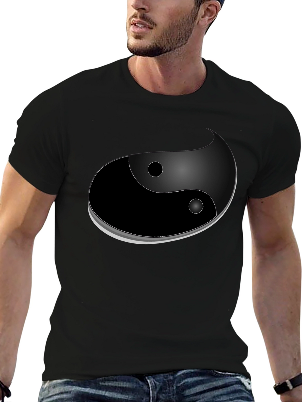 Yin Yang Graphic T-Shirt - Balance & Harmony