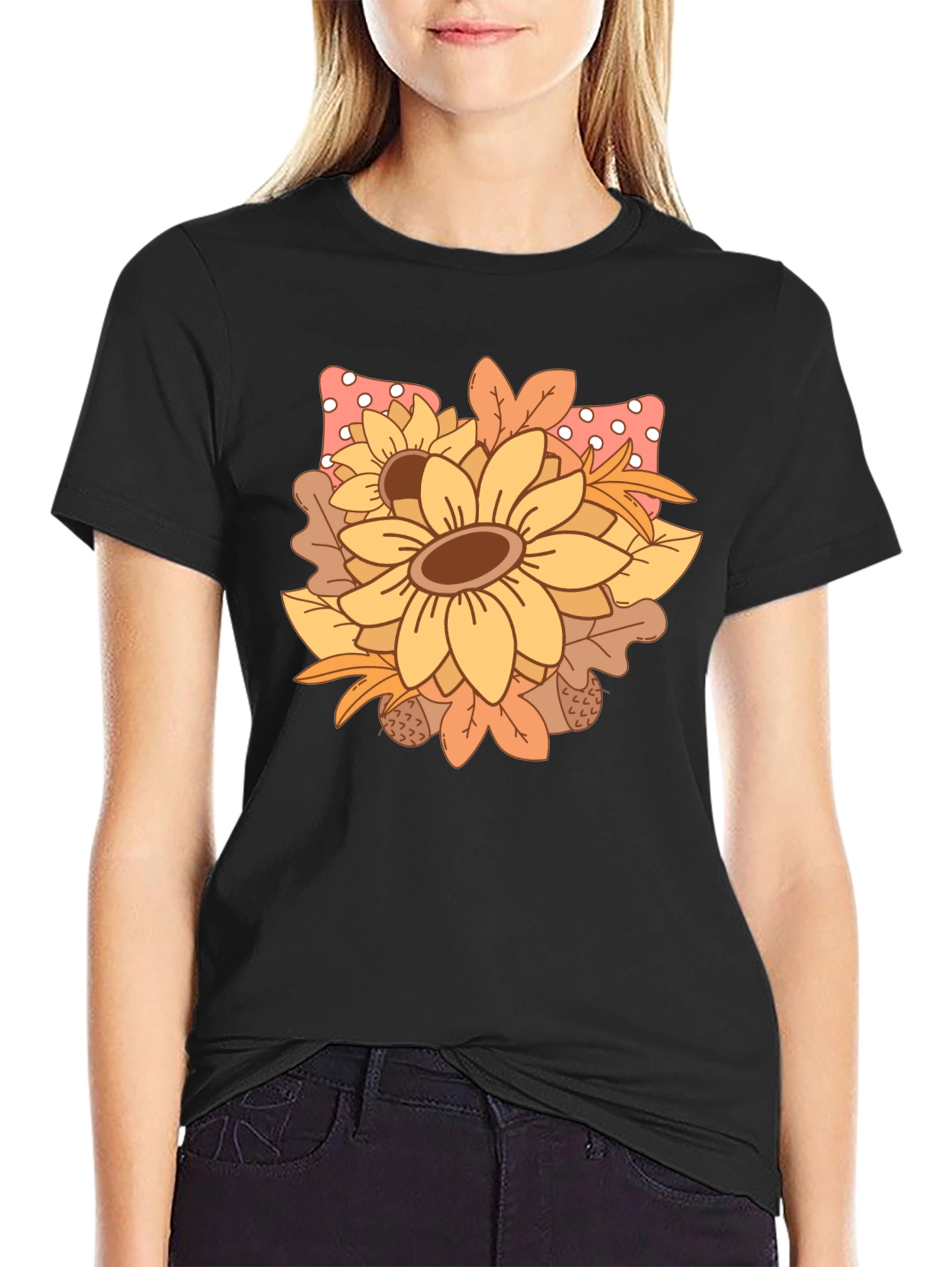 Sunflower Fall Graphic Tee
