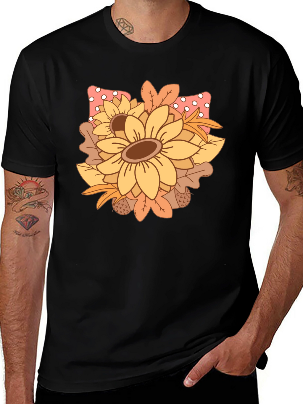 Sunflower Fall Graphic Tee