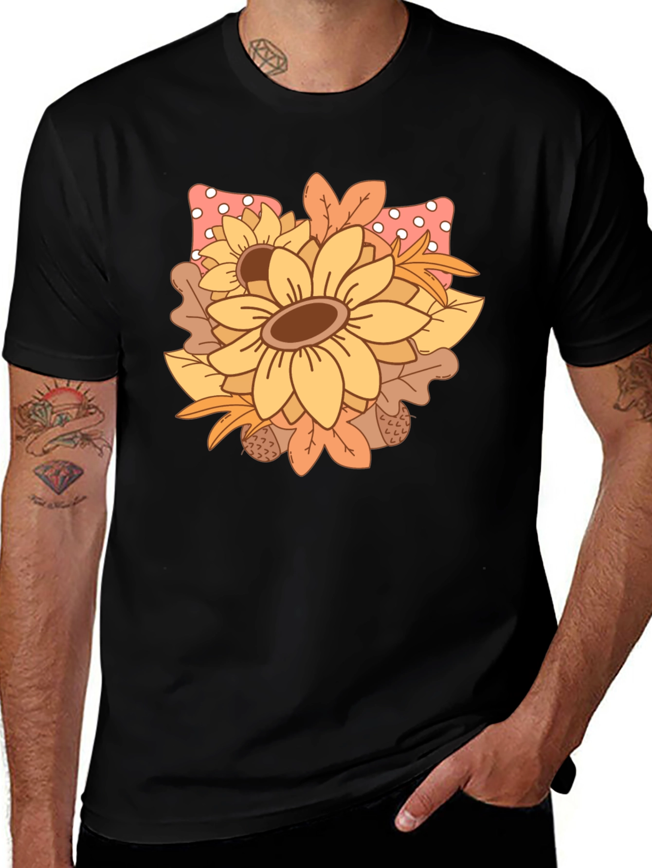 Sunflower Fall Graphic Tee