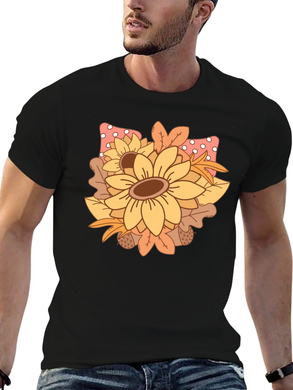 Sunflower Fall Graphic Tee