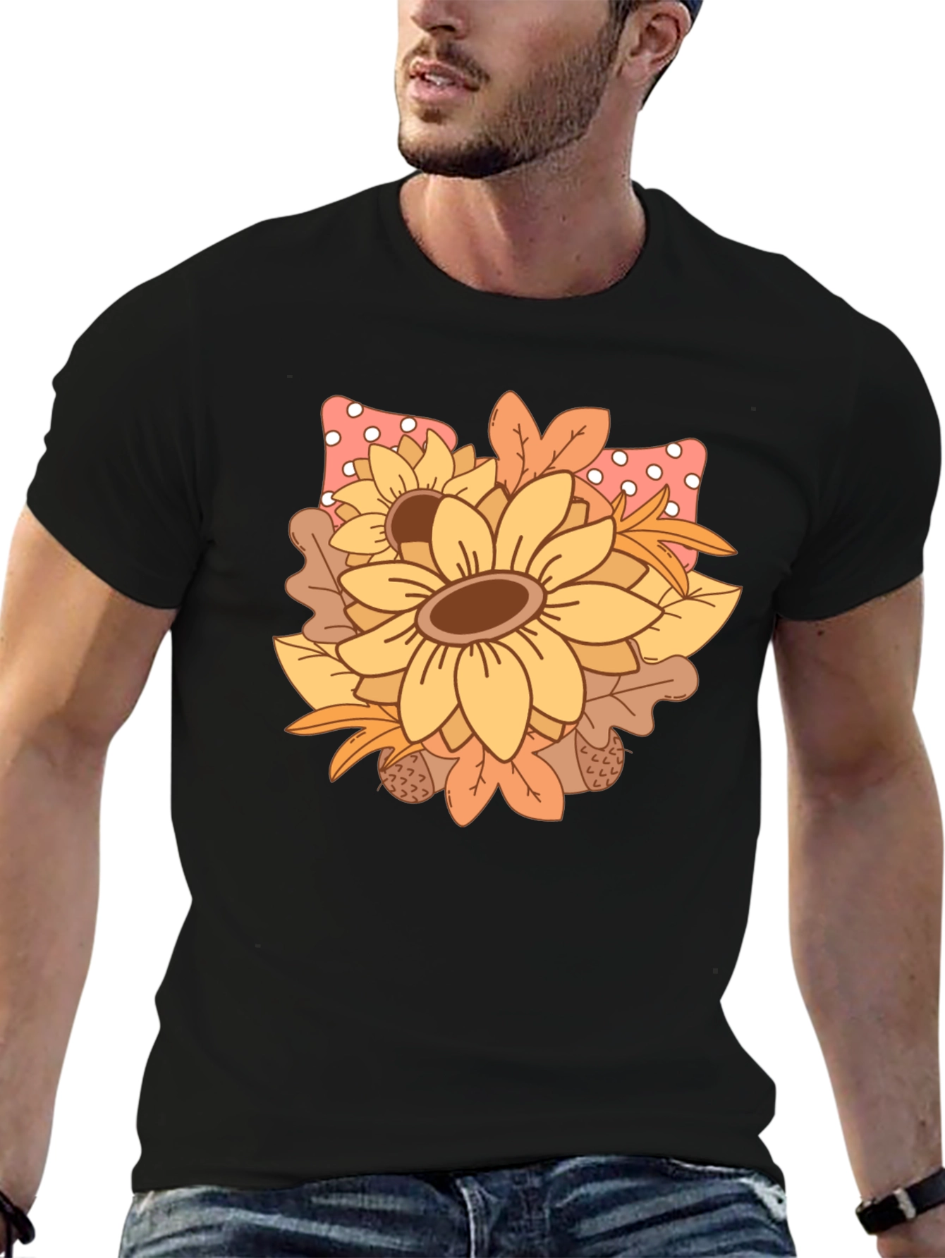 Sunflower Fall Graphic Tee