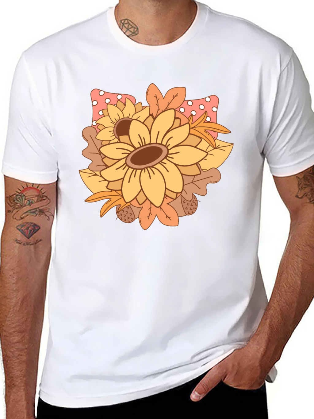 Sunflower Fall Graphic Tee
