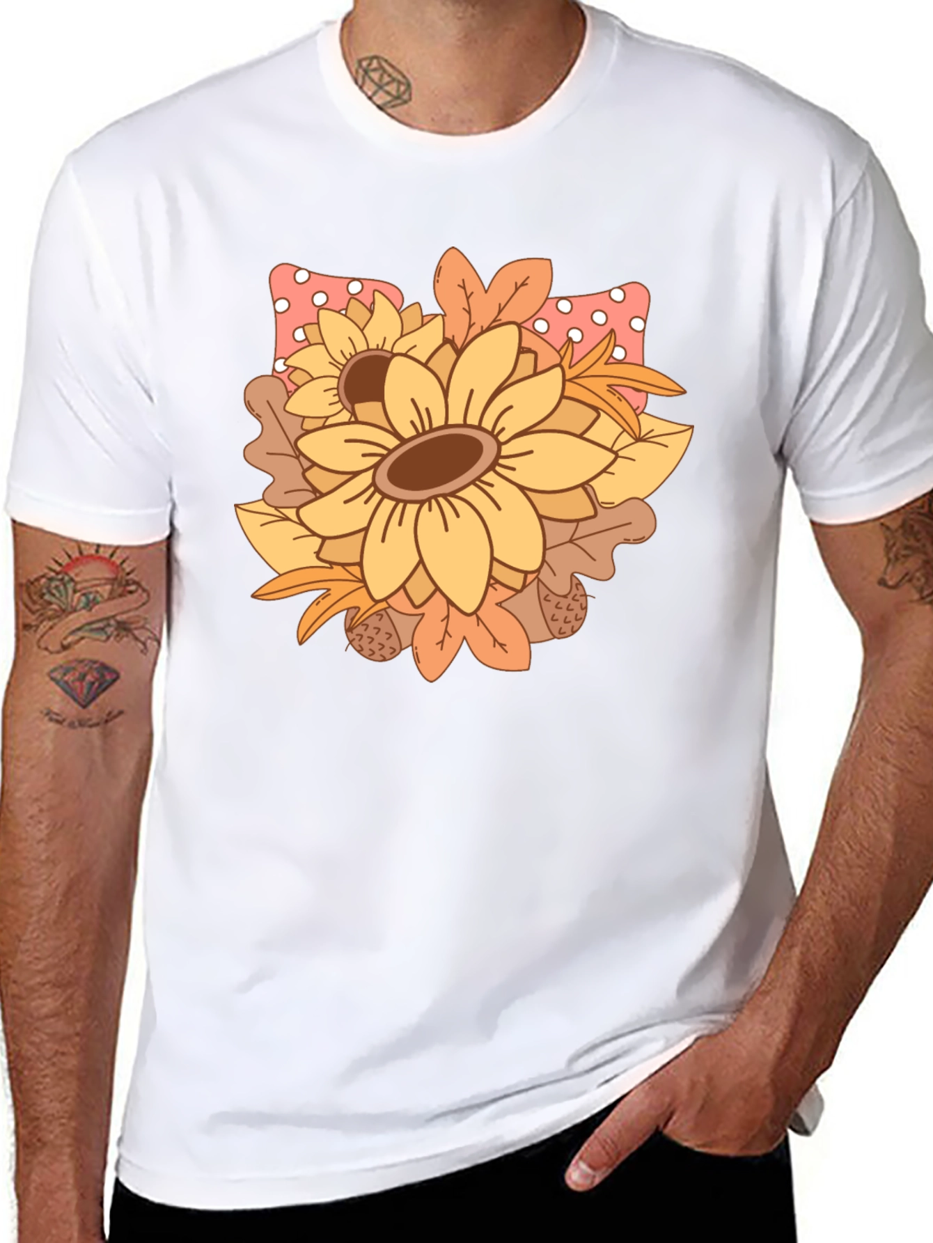 Sunflower Fall Graphic Tee