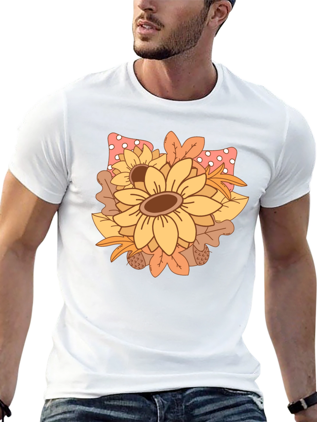 Sunflower Fall Graphic Tee