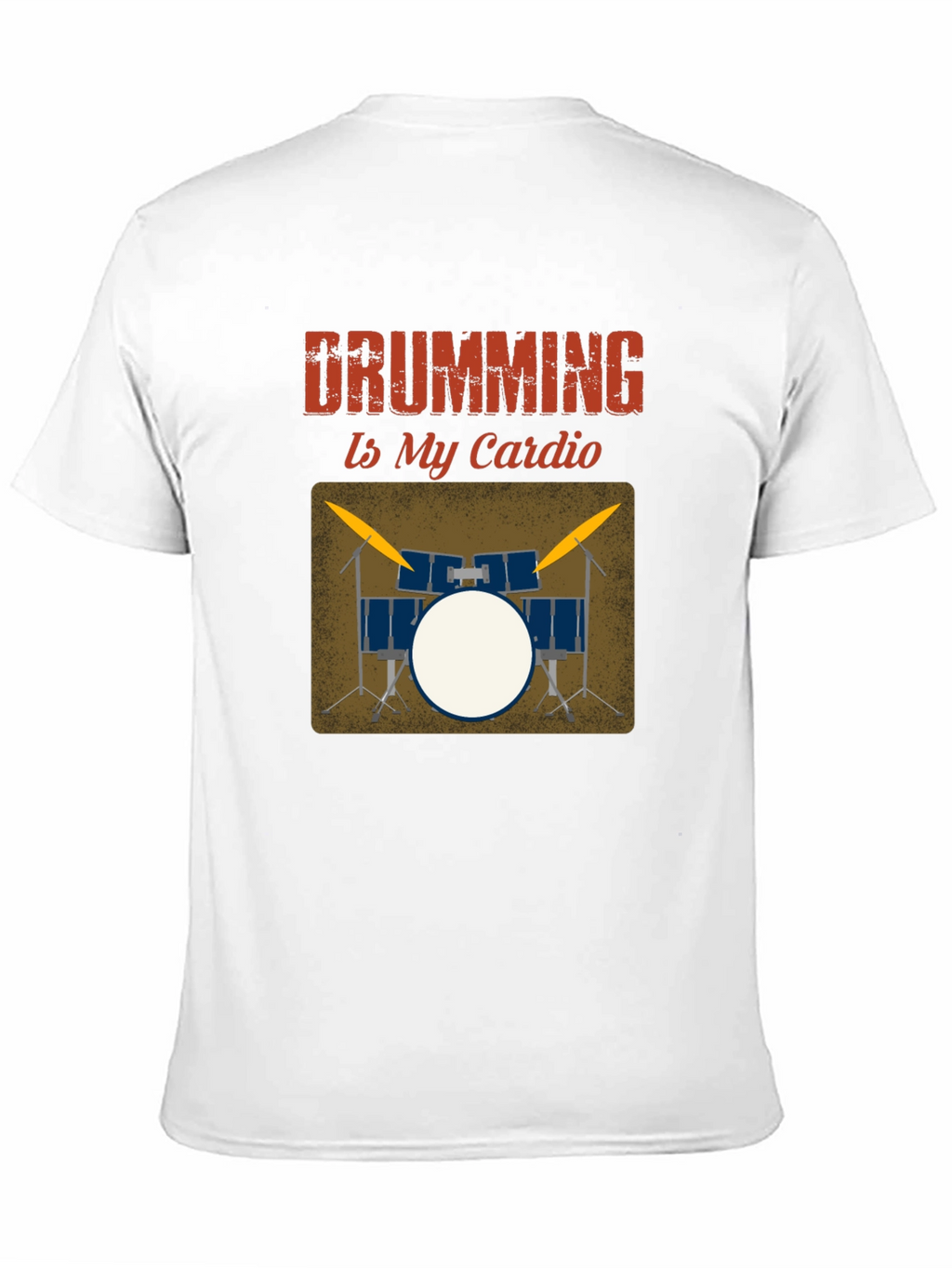 Drumming Is My Cardio Graphic Tee