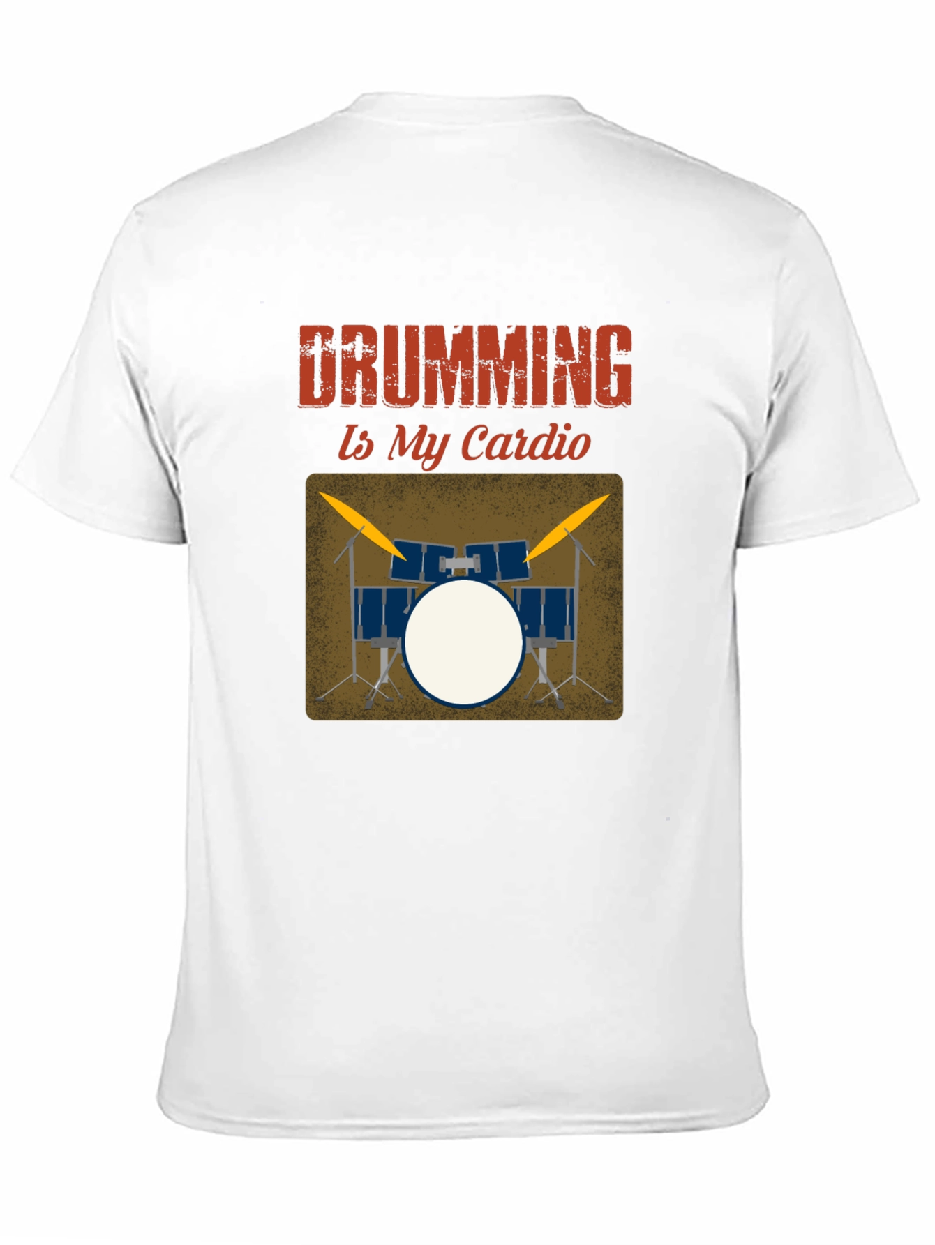 Drumming Is My Cardio Graphic Tee