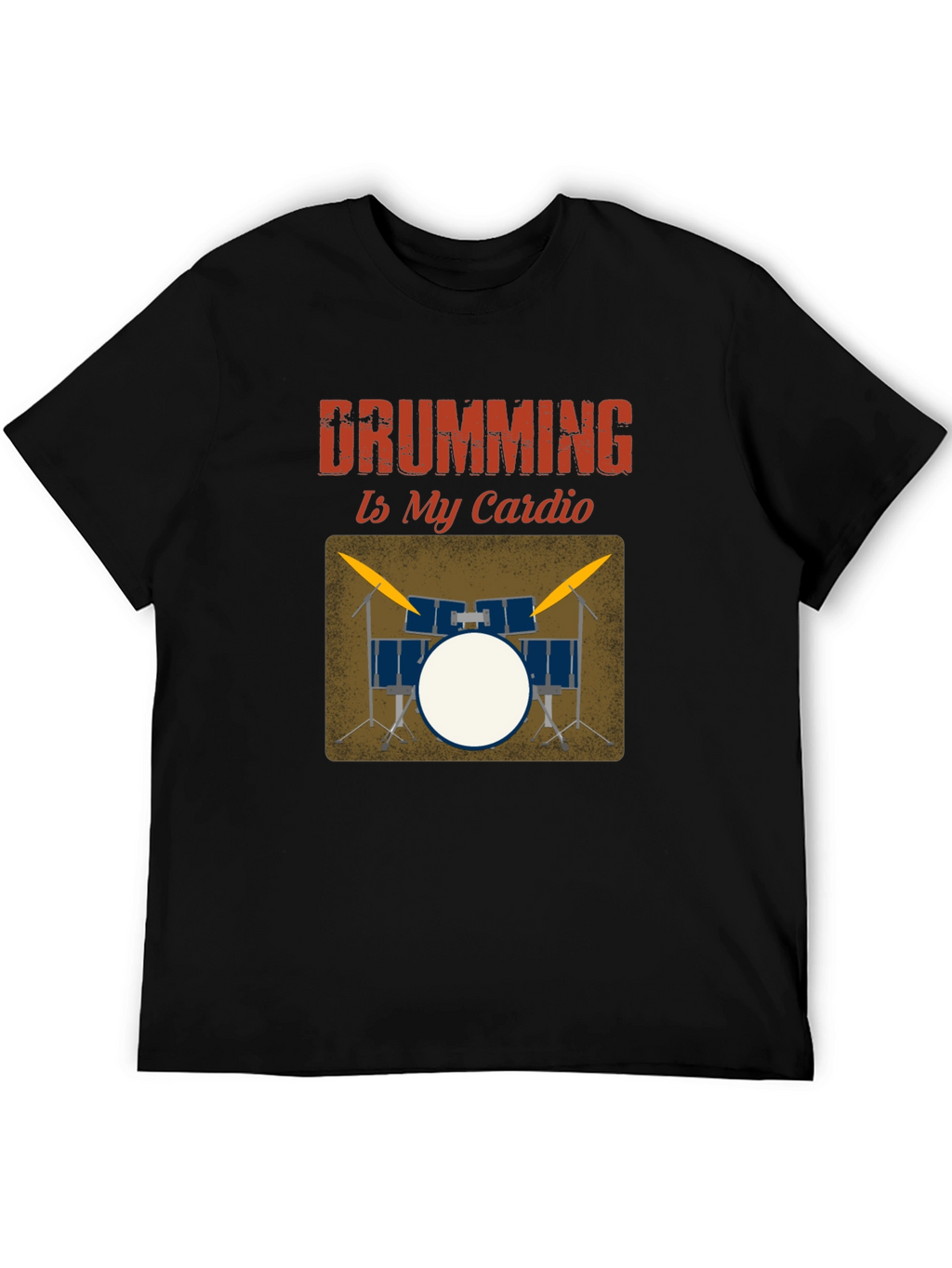 Drumming Is My Cardio Graphic Tee