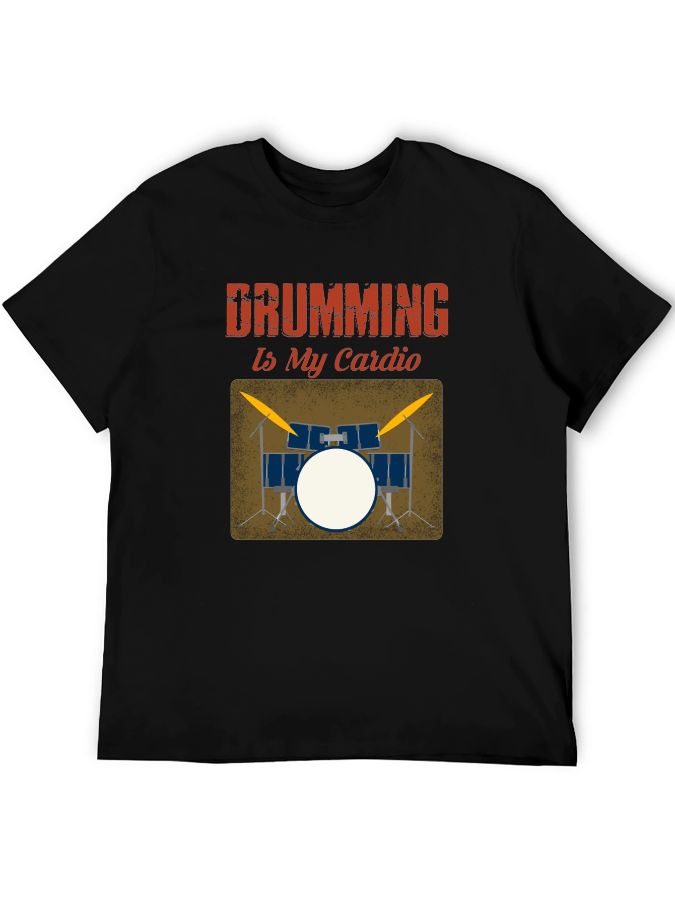 Drumming Is My Cardio Graphic Tee