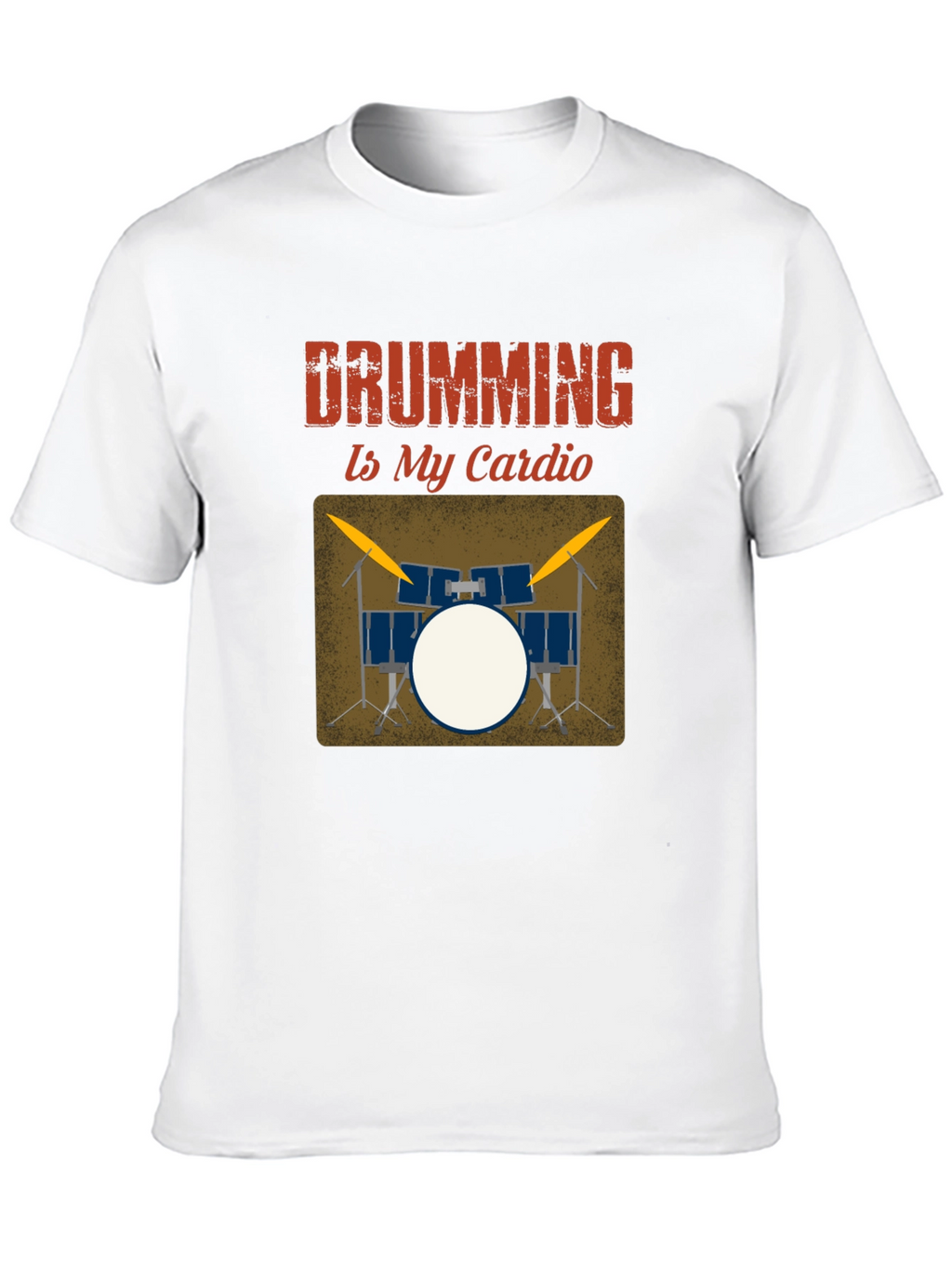 Drumming Is My Cardio Graphic Tee