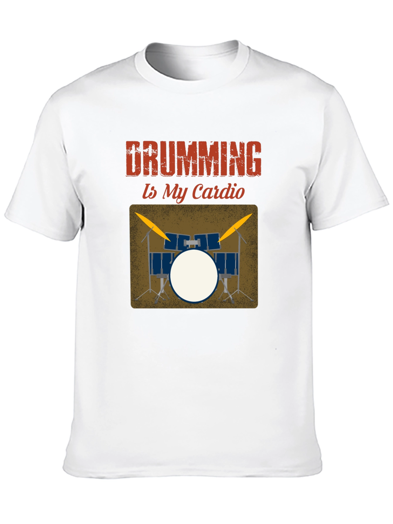 Drumming Is My Cardio Graphic Tee