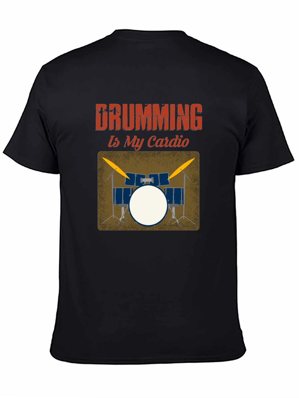 Drumming Is My Cardio Graphic Tee