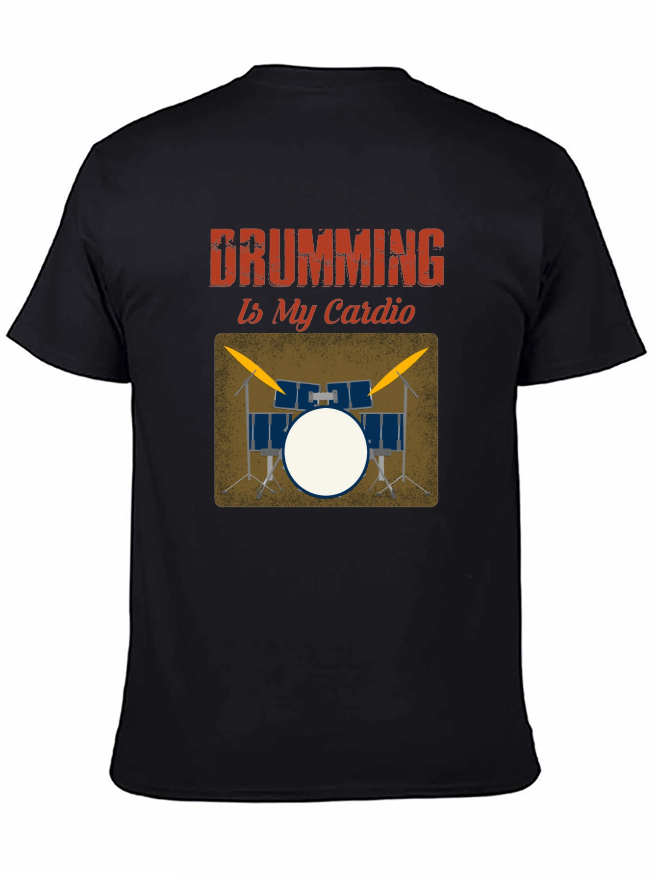 Drumming Is My Cardio Graphic Tee