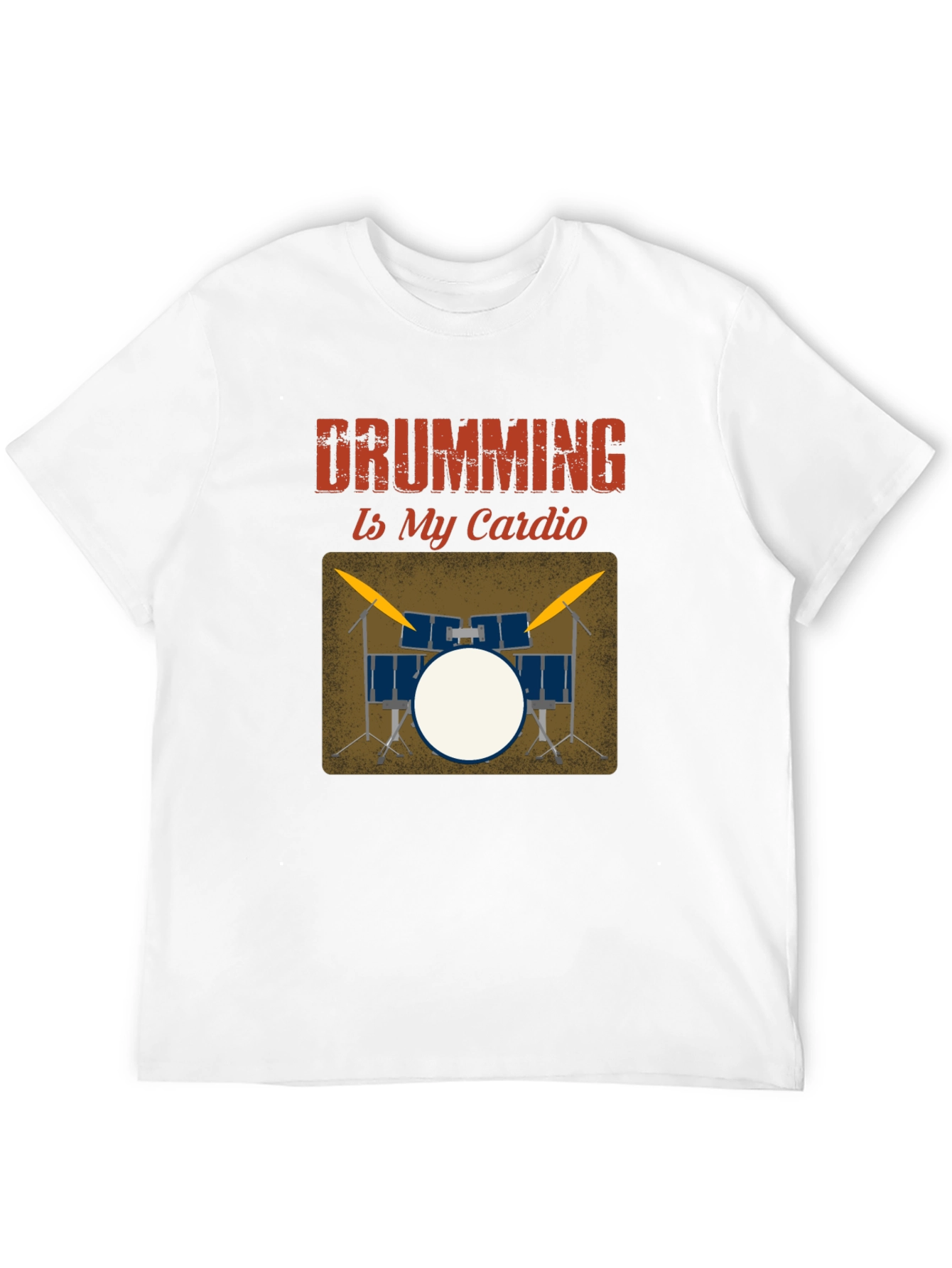 Drumming Is My Cardio Graphic Tee
