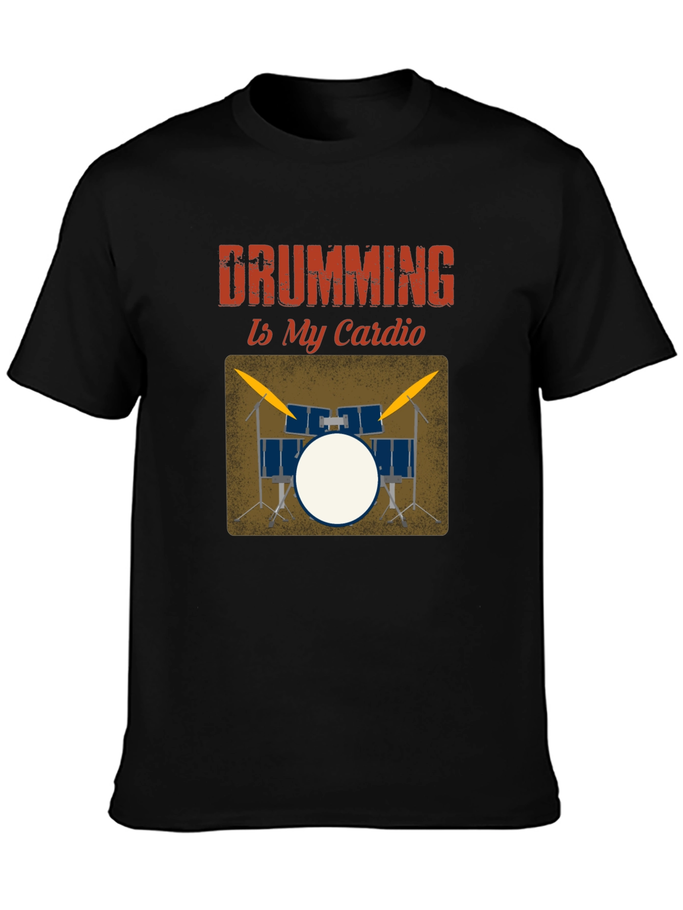 Drumming Is My Cardio Graphic Tee