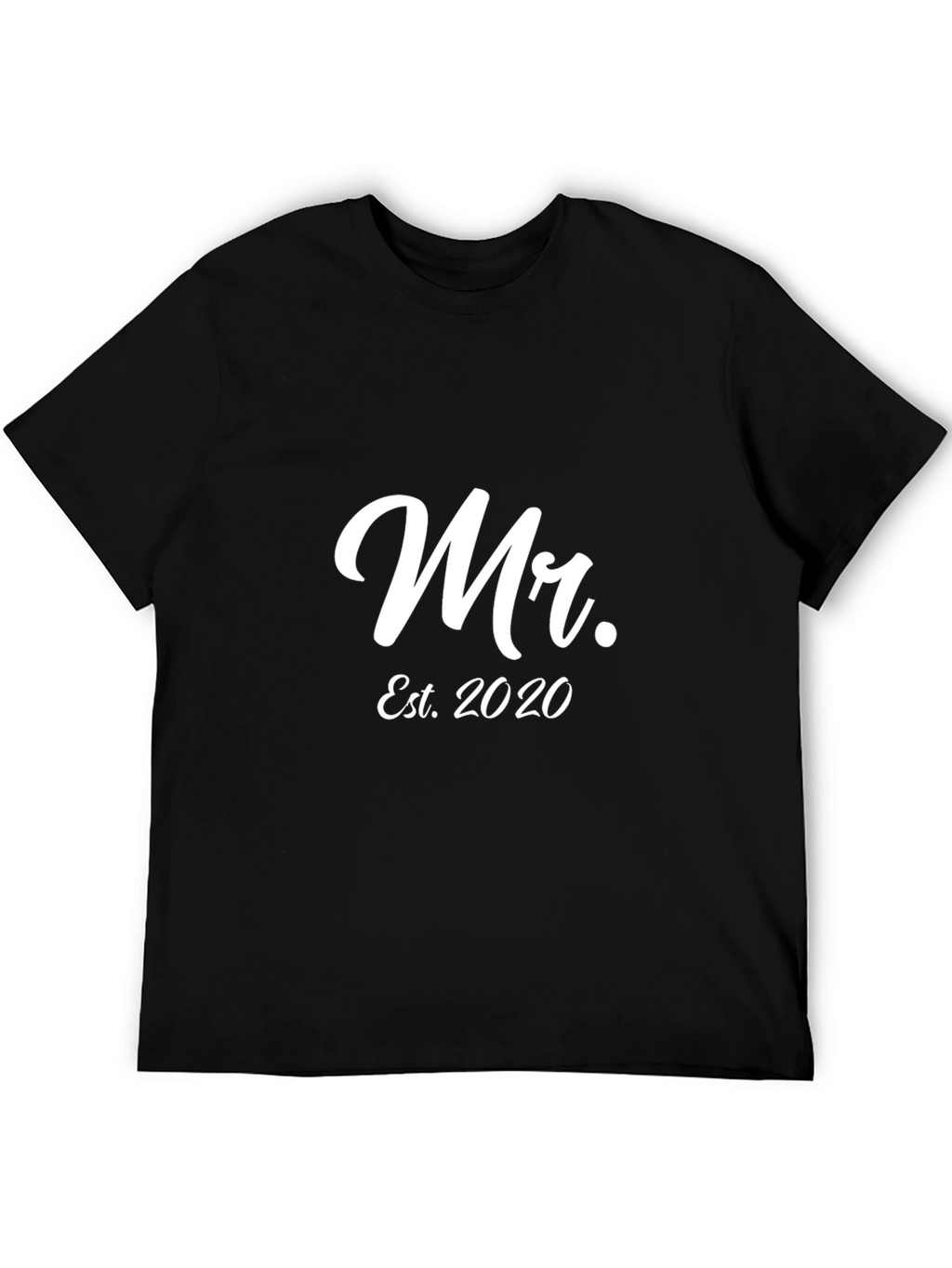 Mr. Est. 2020 Black T-Shirt