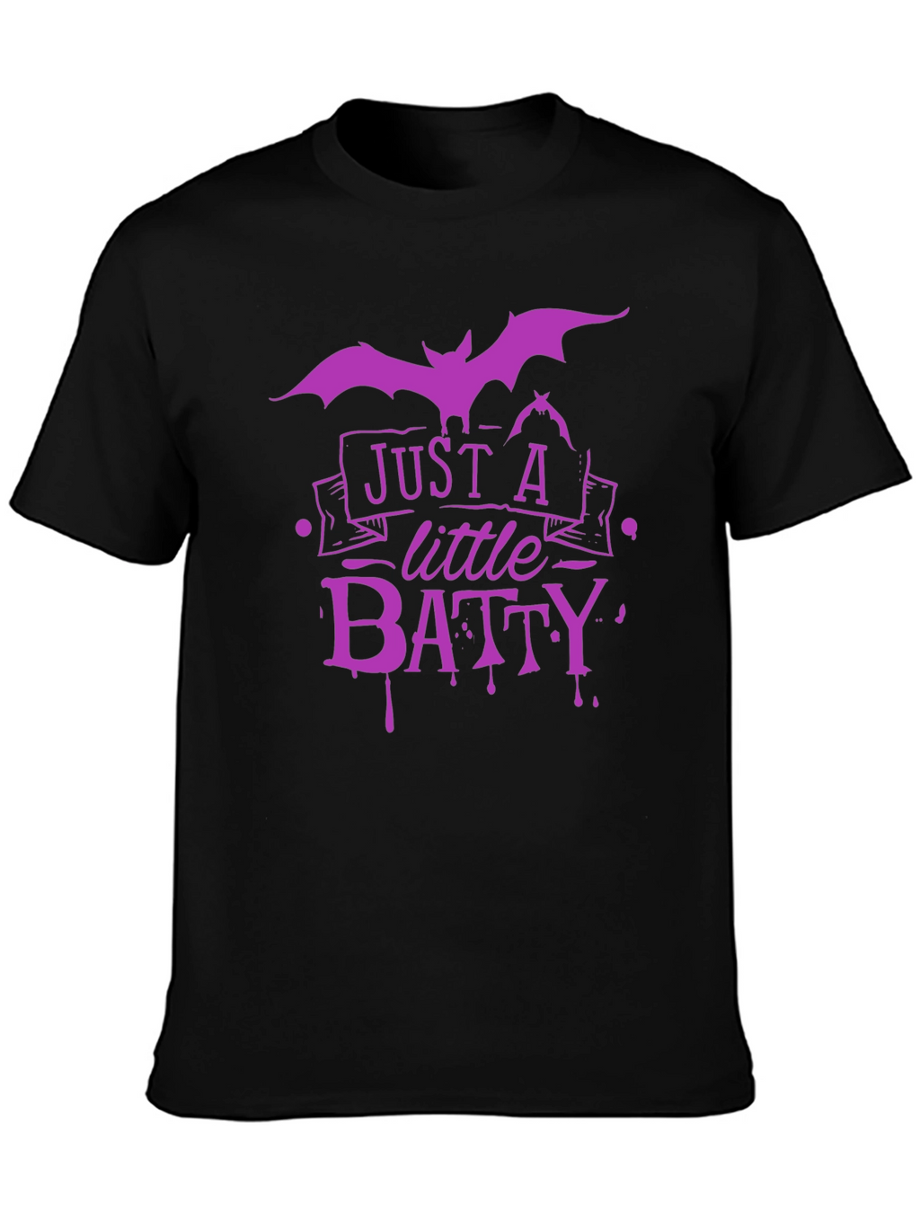 Just A Little Batty T-Shirt Halloween