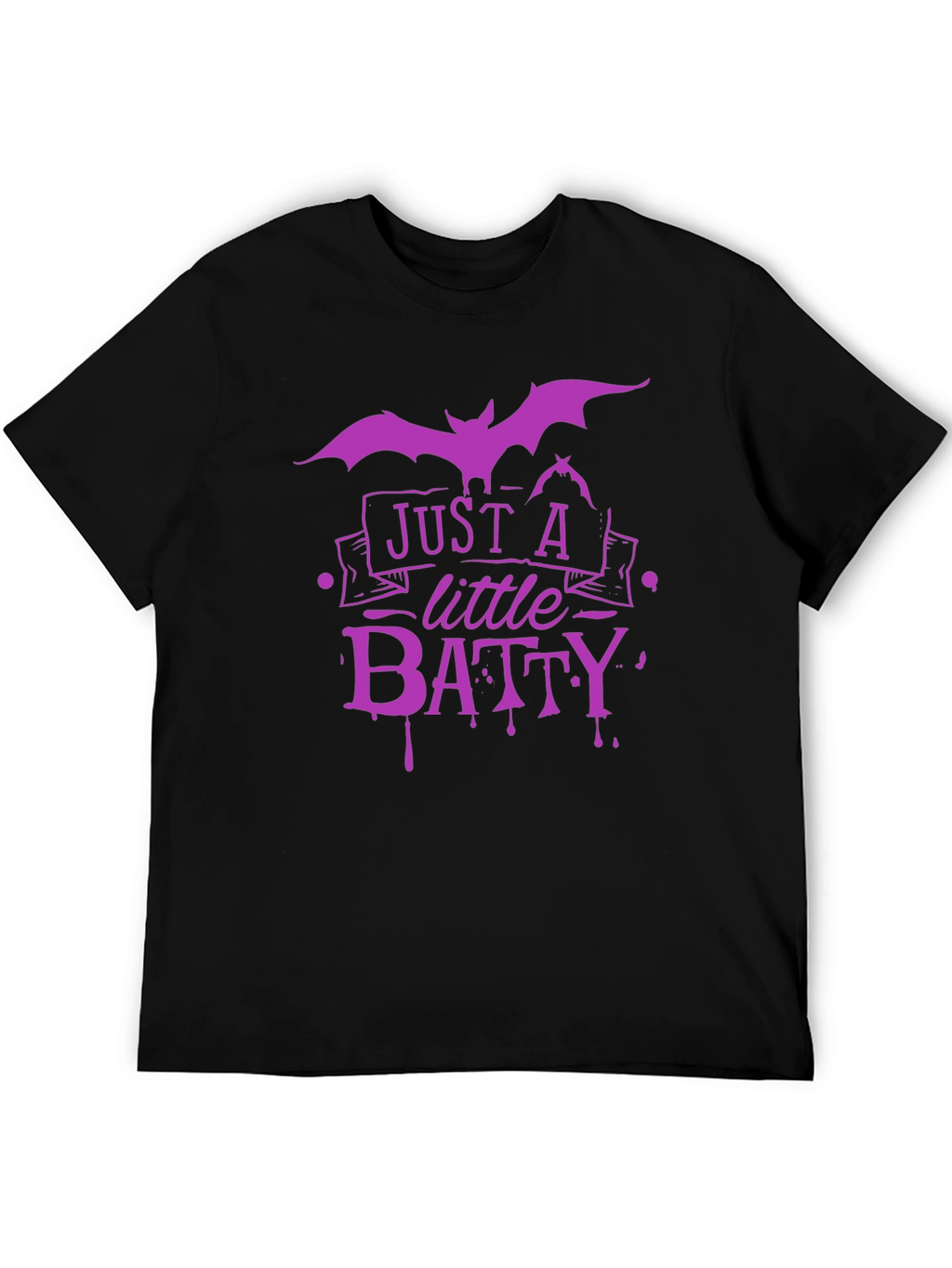 Just A Little Batty T-Shirt Halloween