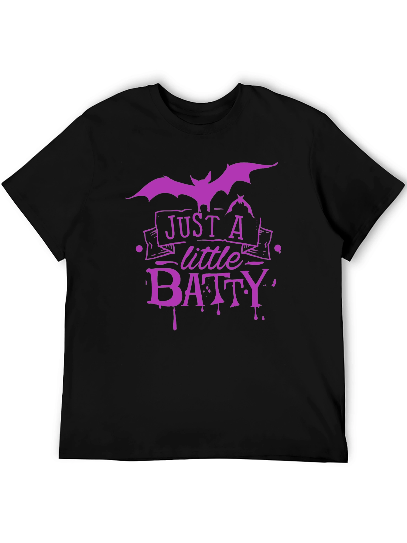 Just A Little Batty T-Shirt Halloween