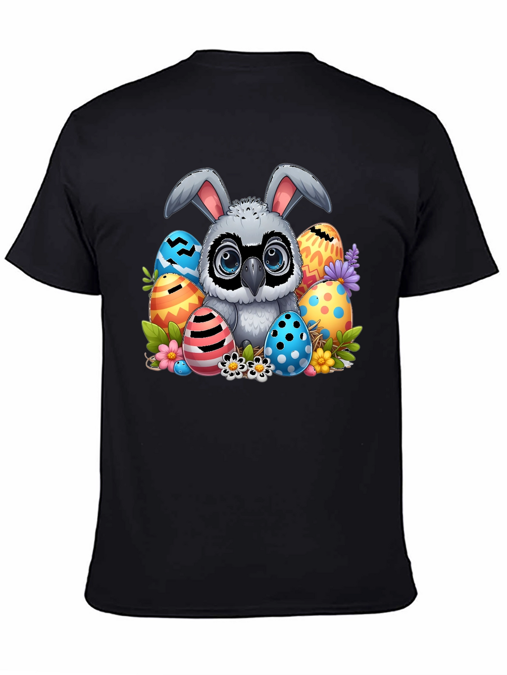 Easter Raccoon Bunny Ears T-Shirt