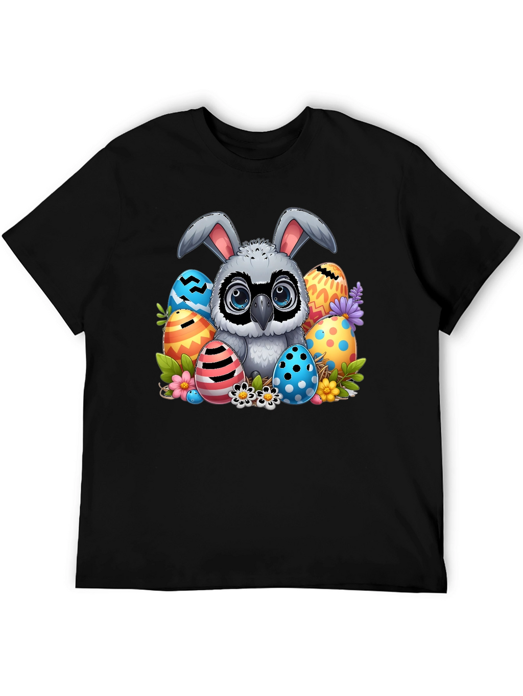 Easter Raccoon Bunny Ears T-Shirt