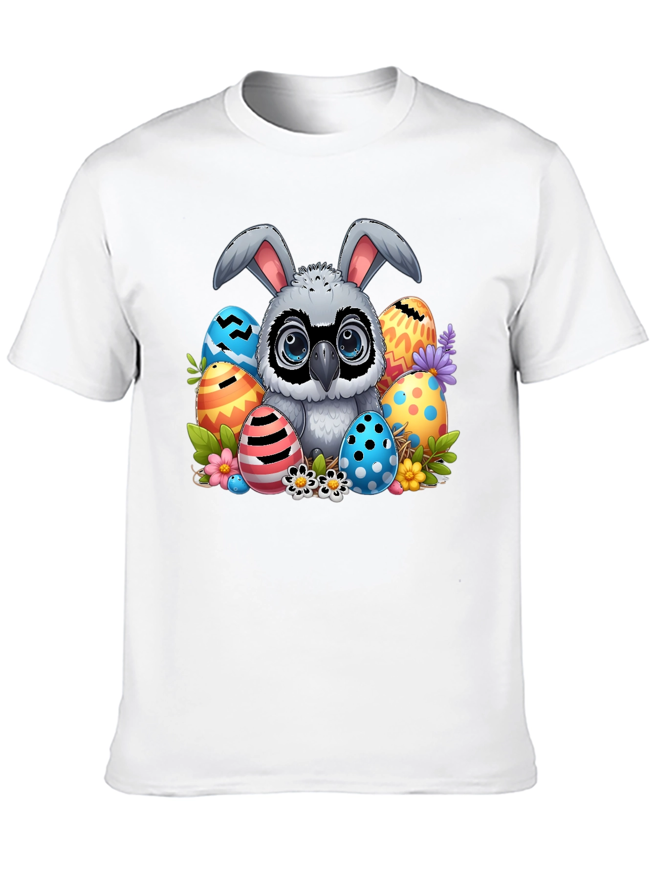 Easter Raccoon Bunny Ears T-Shirt