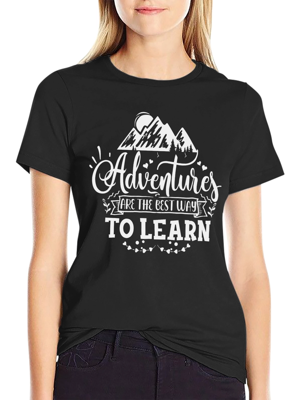 Adventure Seeker Black T-Shirt