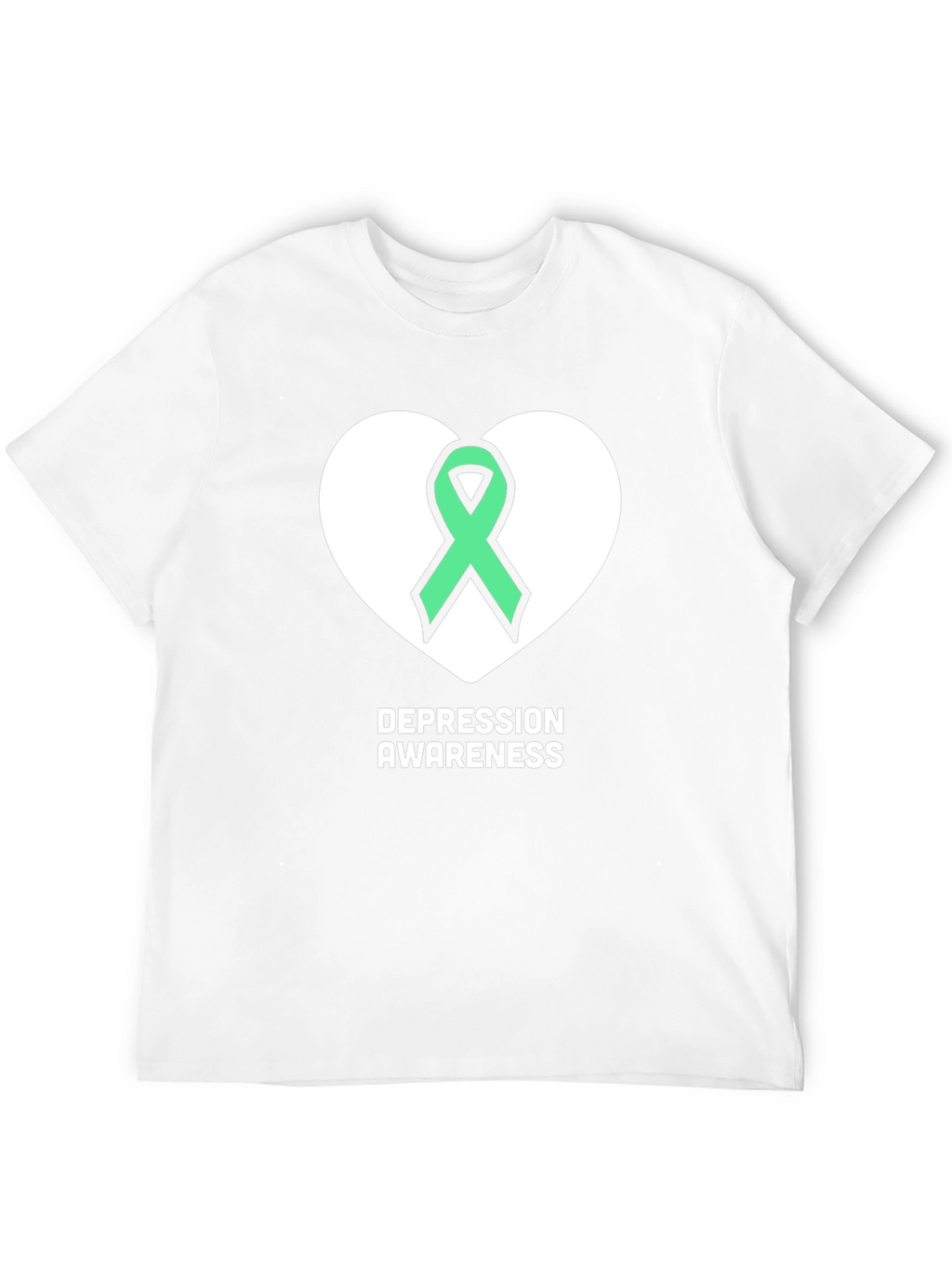 Depression Awareness Ribbon T-Shirt