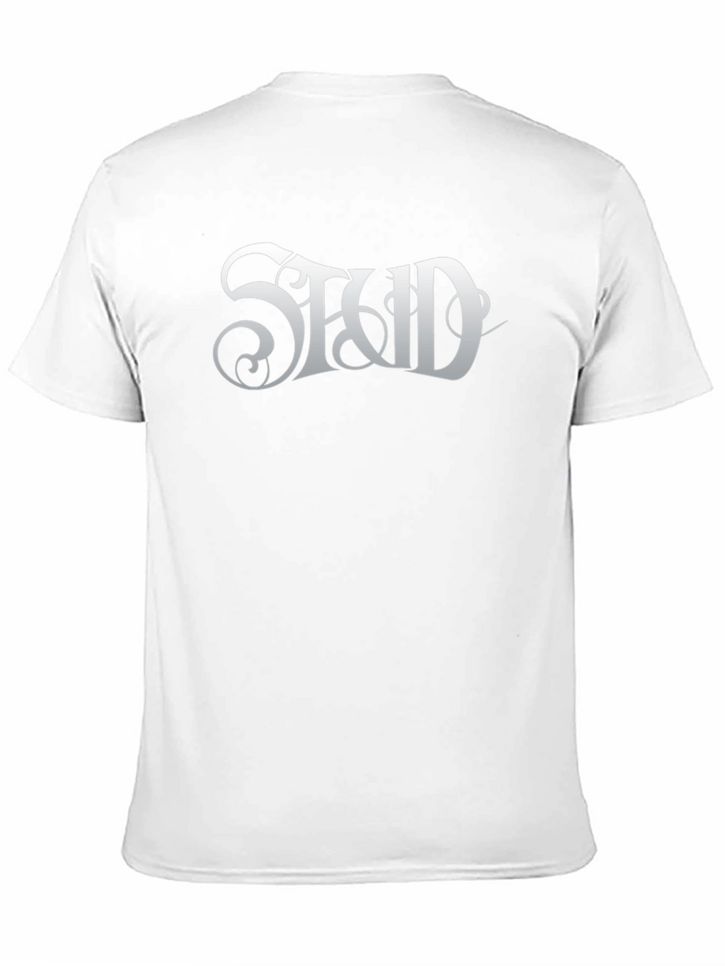 Stud Graphic Tee - Classic Black Cotton T-Shirt