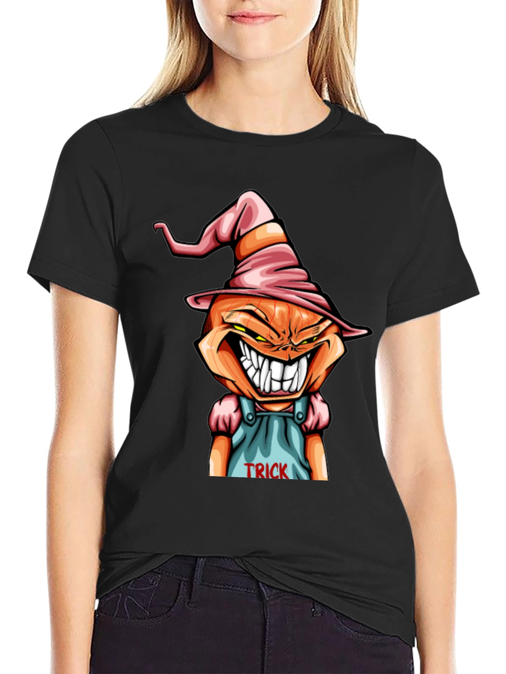 Spooky Pumpkin Trick T-Shirt