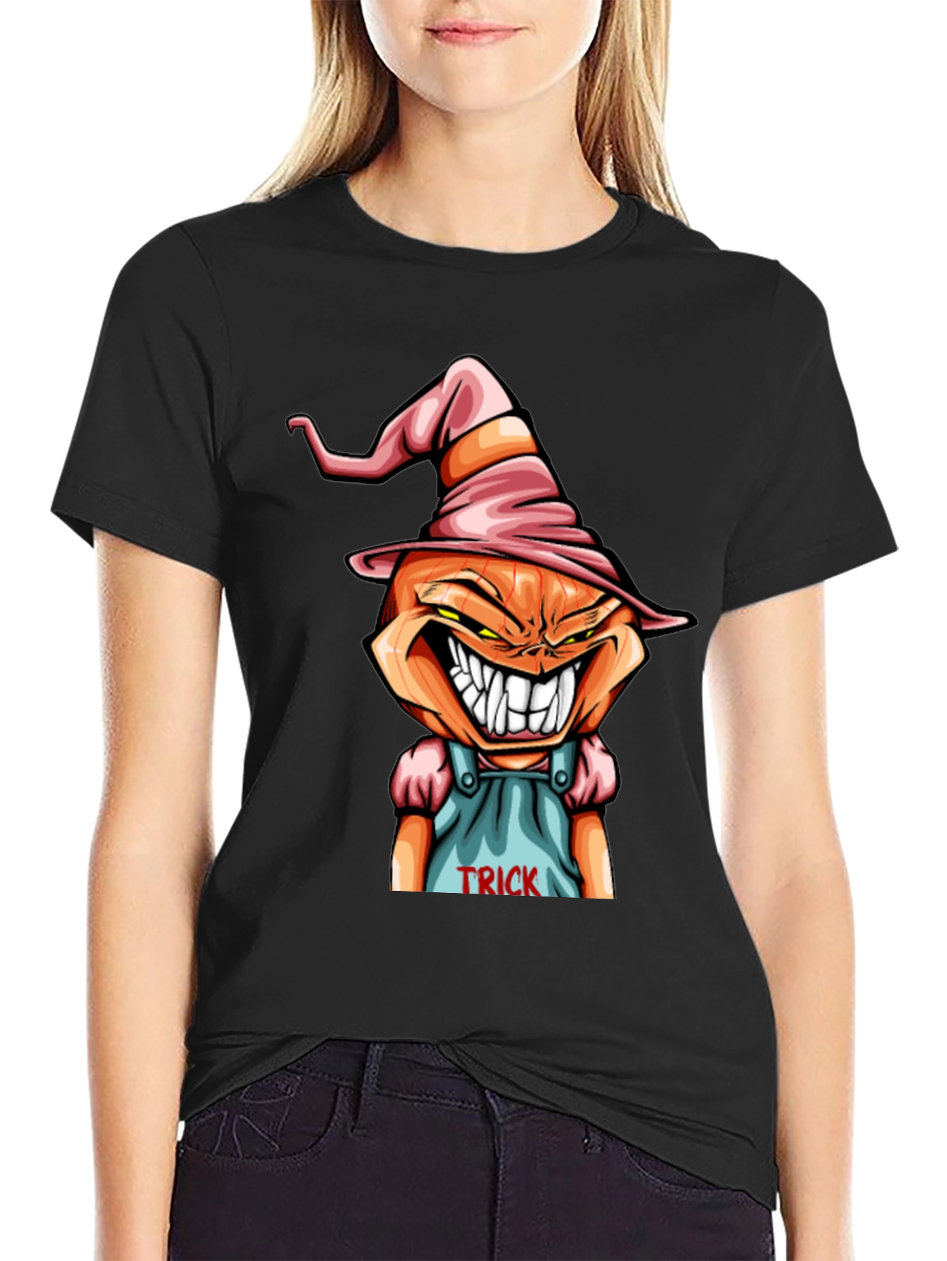 Spooky Pumpkin Trick T-Shirt