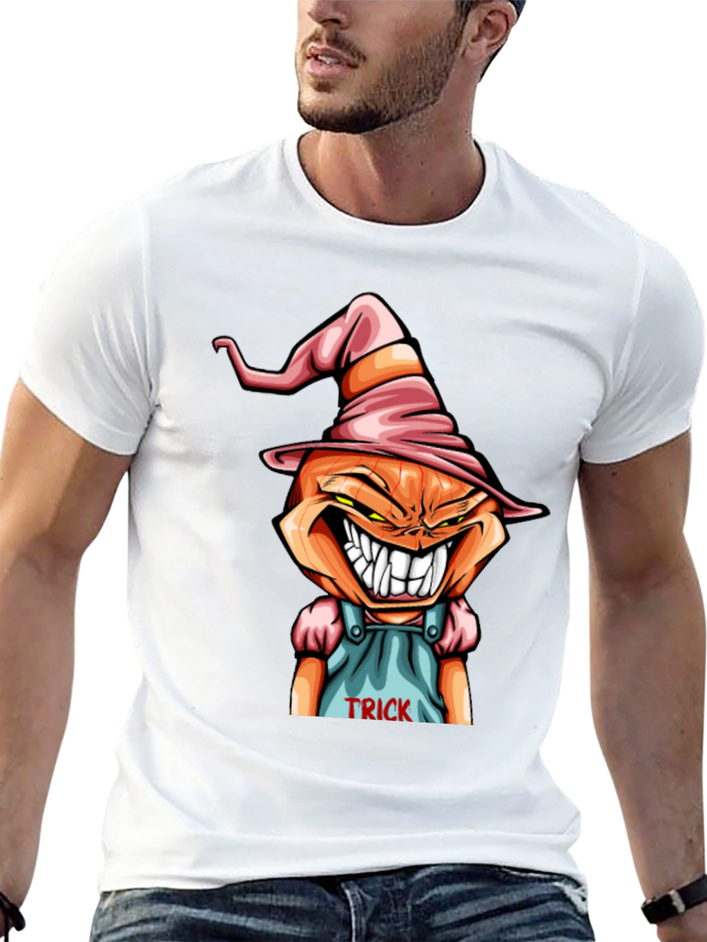 Spooky Pumpkin Trick T-Shirt